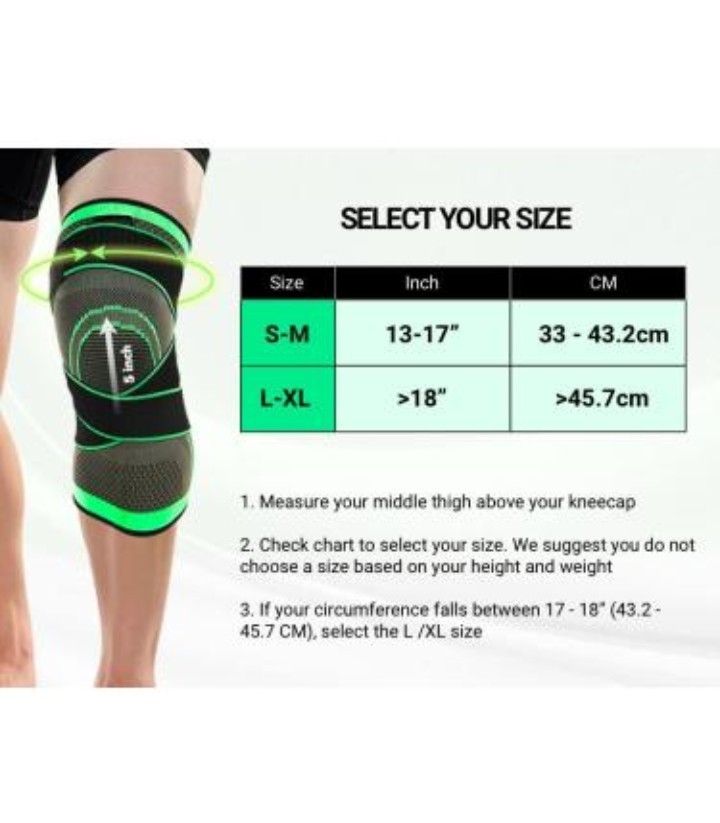 Caresole Unisex Adult’s Circa Knee Compression Sleeve-Size XL Brace Support