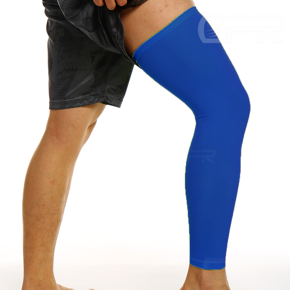 Knee Support Compression Full Leg Sleeve Brace Sport Joint Pain Relief Arthritis