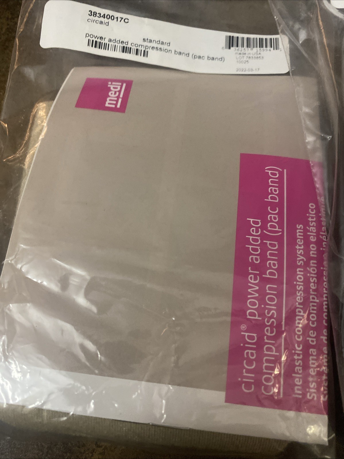 3 Pack – CircAid Comfort Power Added Compression Band – 38340017C – New In Bag