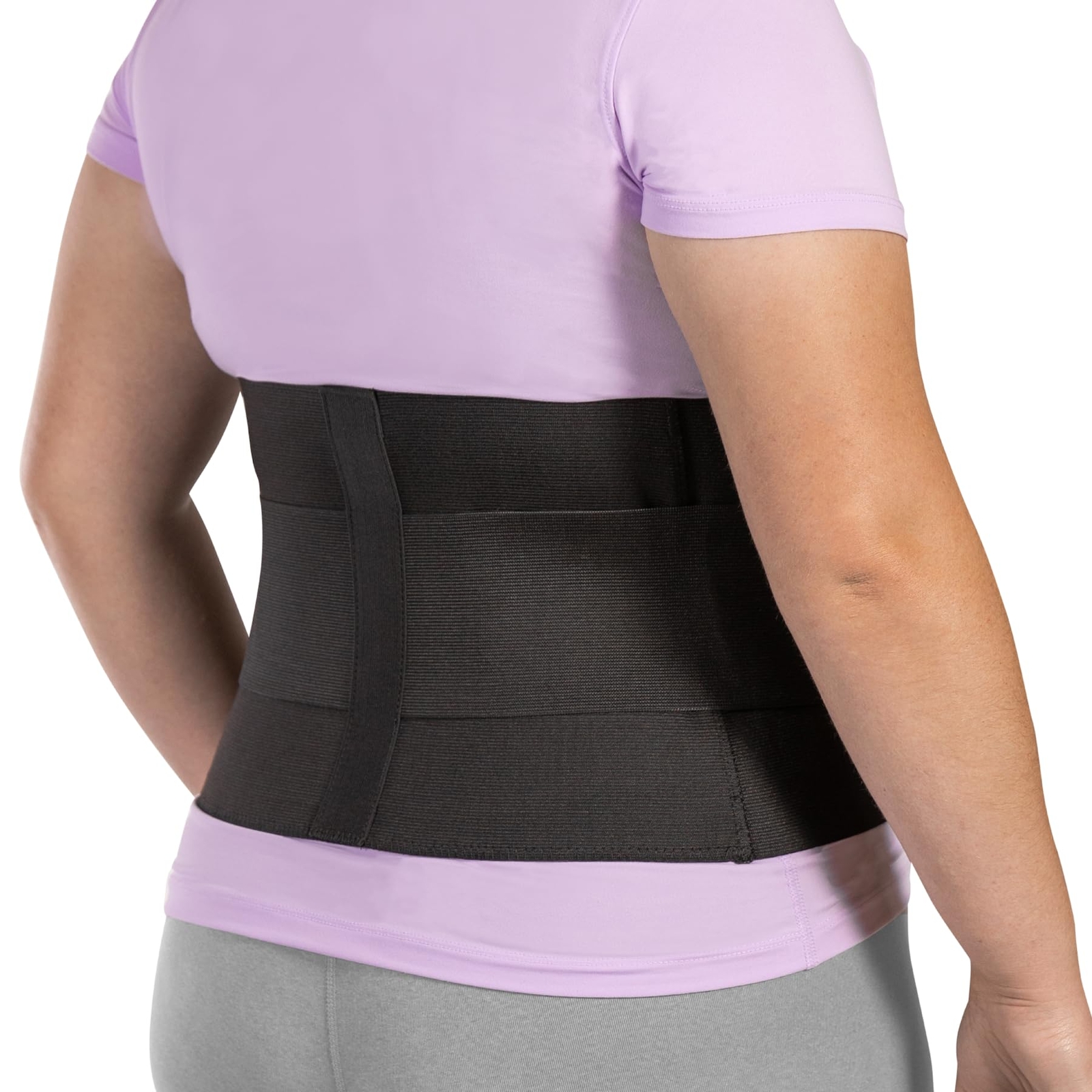 Plus Size Low Back Brace – Compression Lower Back Support Belt for Sciatica, …