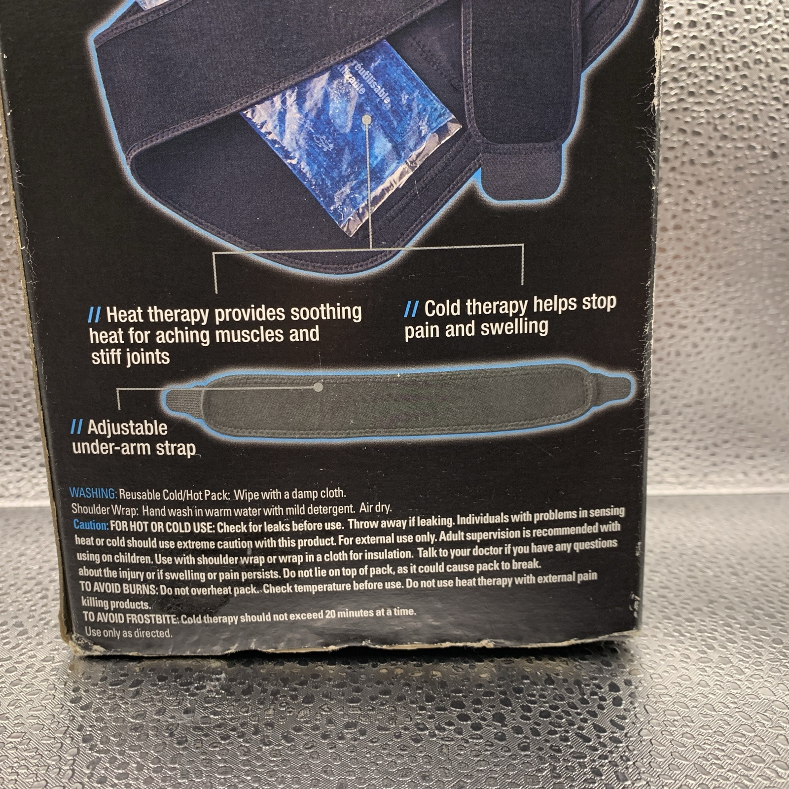 ACE ADJ Reusable Shoulder Wrap Therapy & Under-arm Strap Only For These 2 Parts