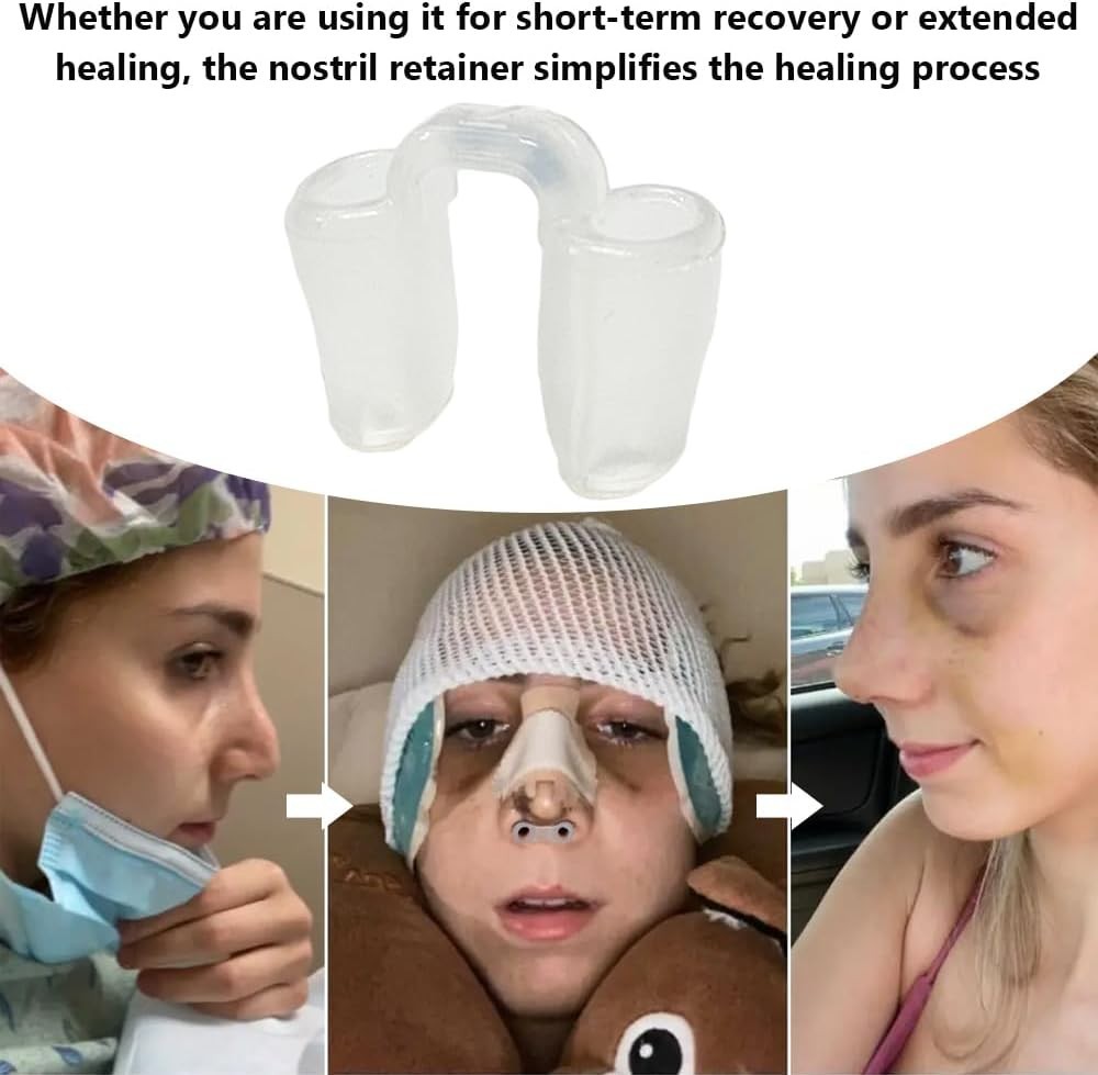 Nostril Retainer – Nose Internal Support Protector for Brace Fracture, Rhinop…