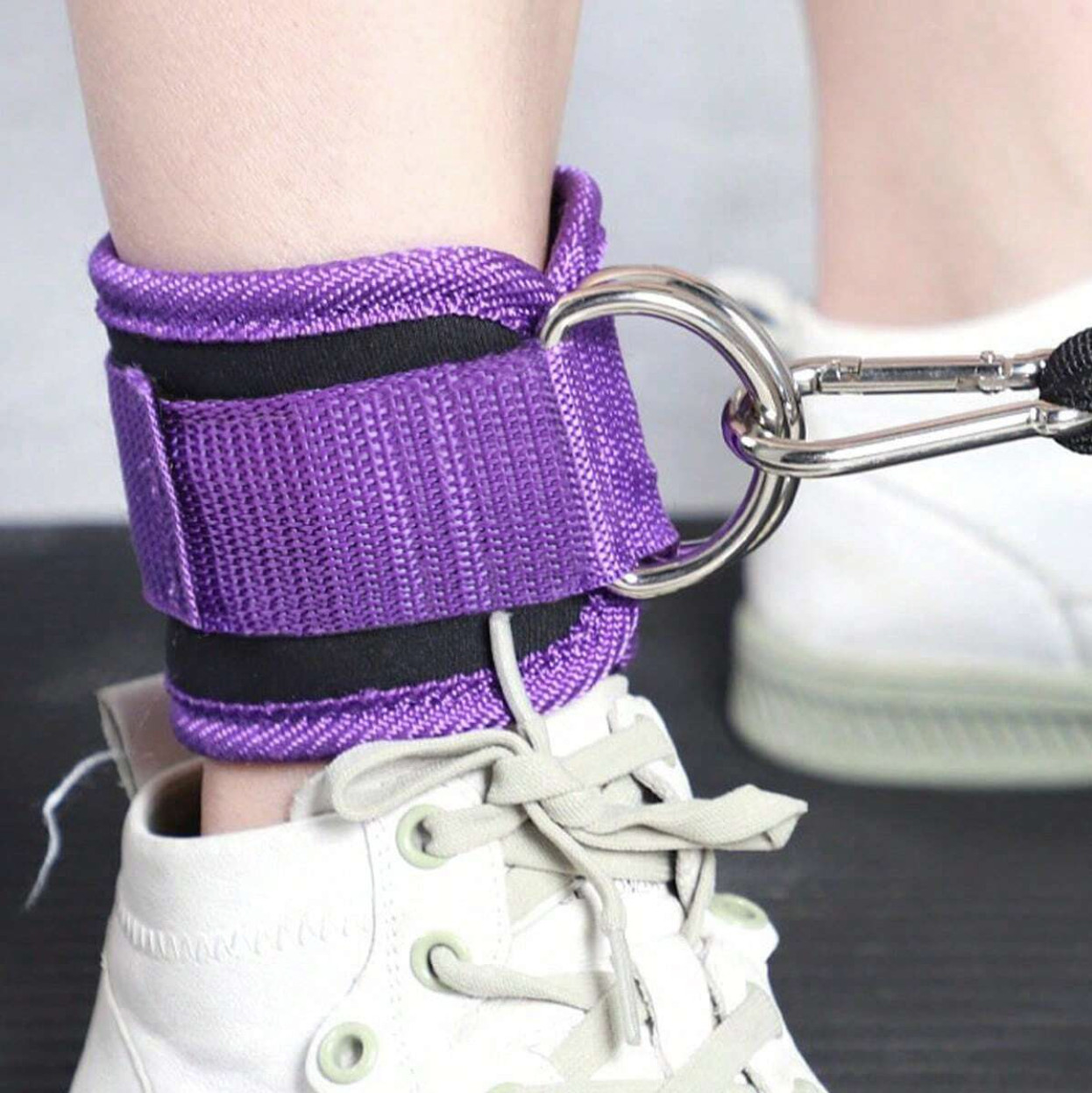 Fitness Ankle Strap Leg Training Cuff Glute Cable Kickback Gym Accessory Gift