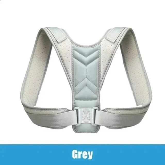 True Fit Posture Corrector Belt Adjustable Back Brace Straightener For Men Women