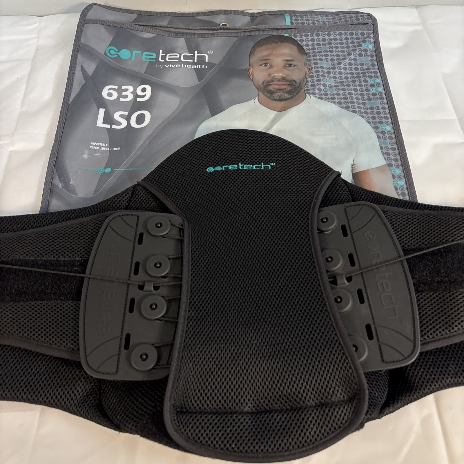 Lumbar Support Brace Coretech By Vive Health 639 LSO