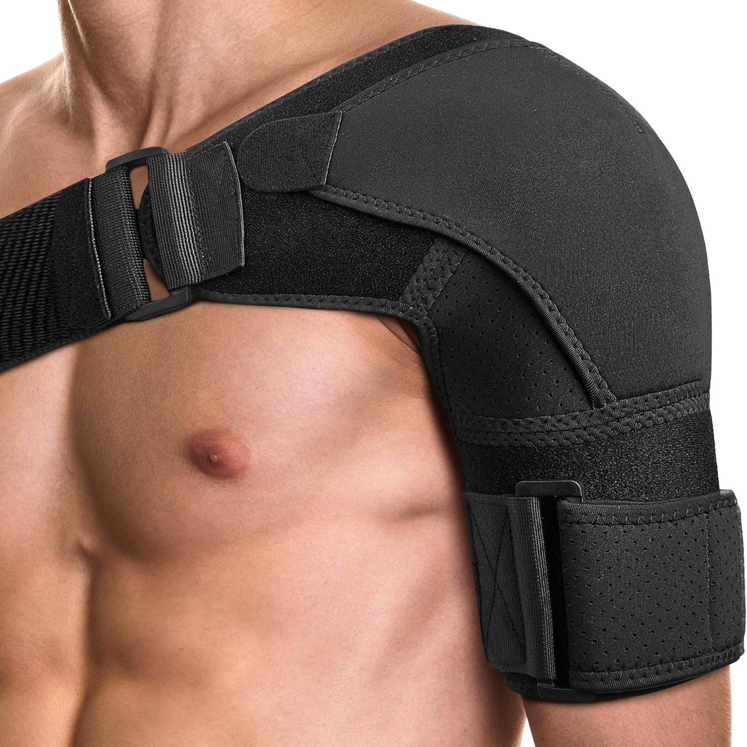 POAGL Shoulder Brace for Men Both Left and Right Arm | Pain Relief Torn Rotator