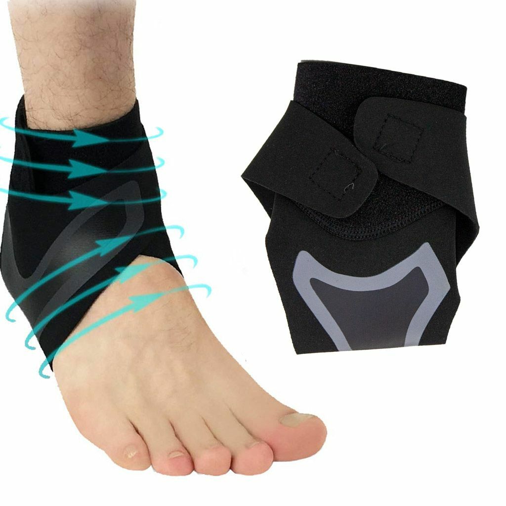 Ankle Support Compression Plantar Fasciitis Sleeve Sport Foot Wrap Strap Brace