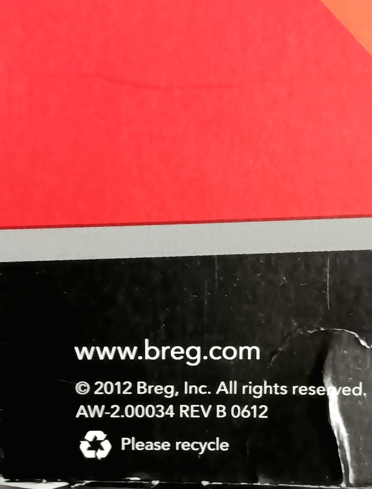 Breg Apollo Universal Black Wrist Brace Right Hand 10067 NOS Open Box Germany