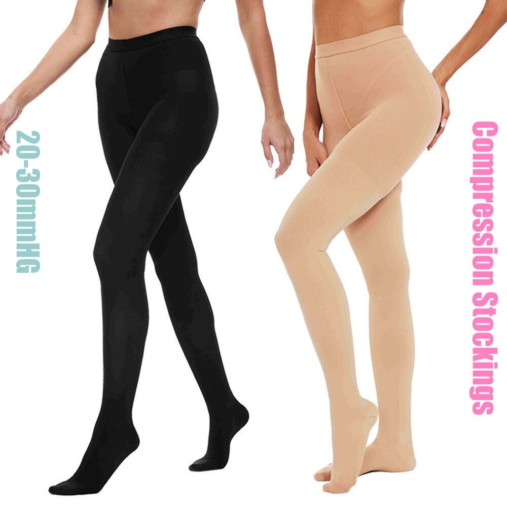 Women’s Long Socks 20-30 mmgh Compression Stockings Hosiery Tights Pantyhose