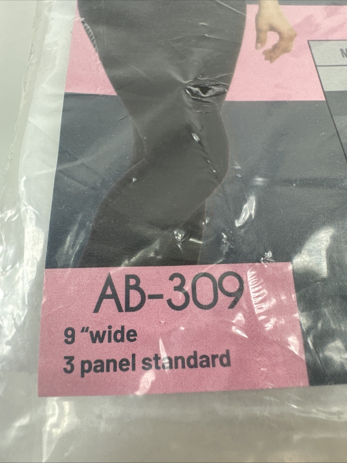 Gabriella Abdominal Back Support Binder AB 309 9” Wide Breathable Elastics Med
