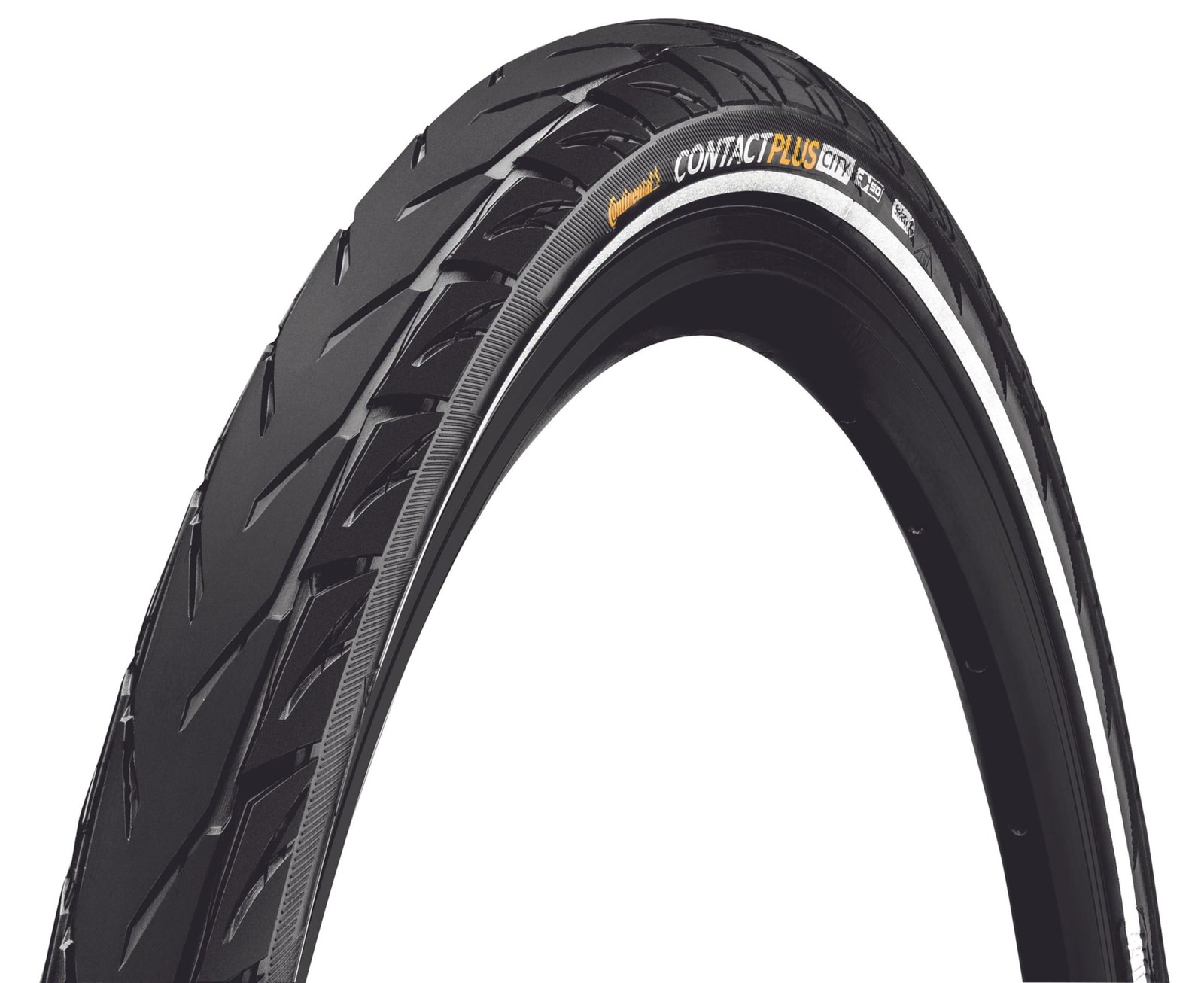 Continental Unisex Adulto Contact Plus City Reflex Pneumatico per bicicletta, Ot