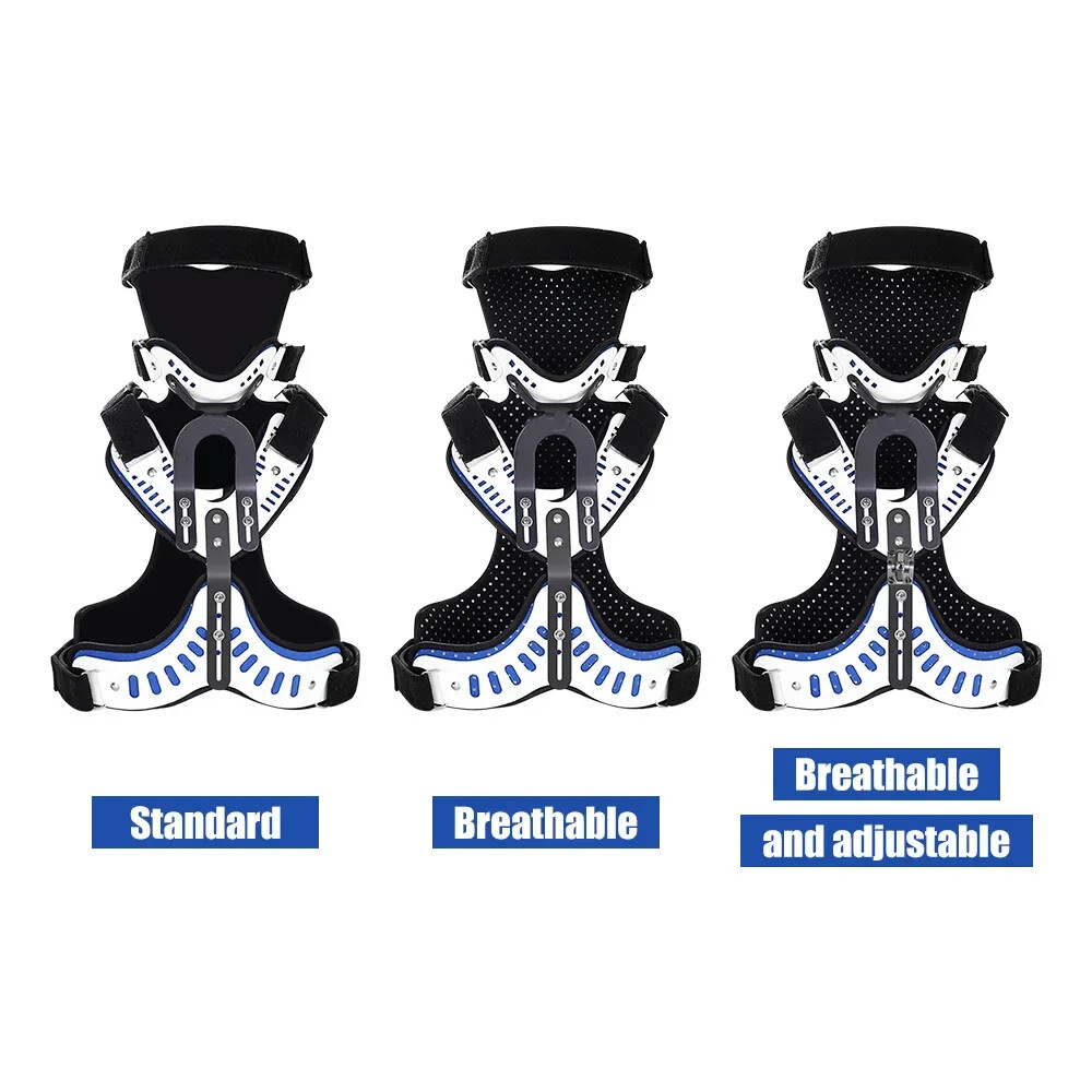Breathable Adjustable Cervical Collar Spine Thoracic Orthosis Fixed BracePosture