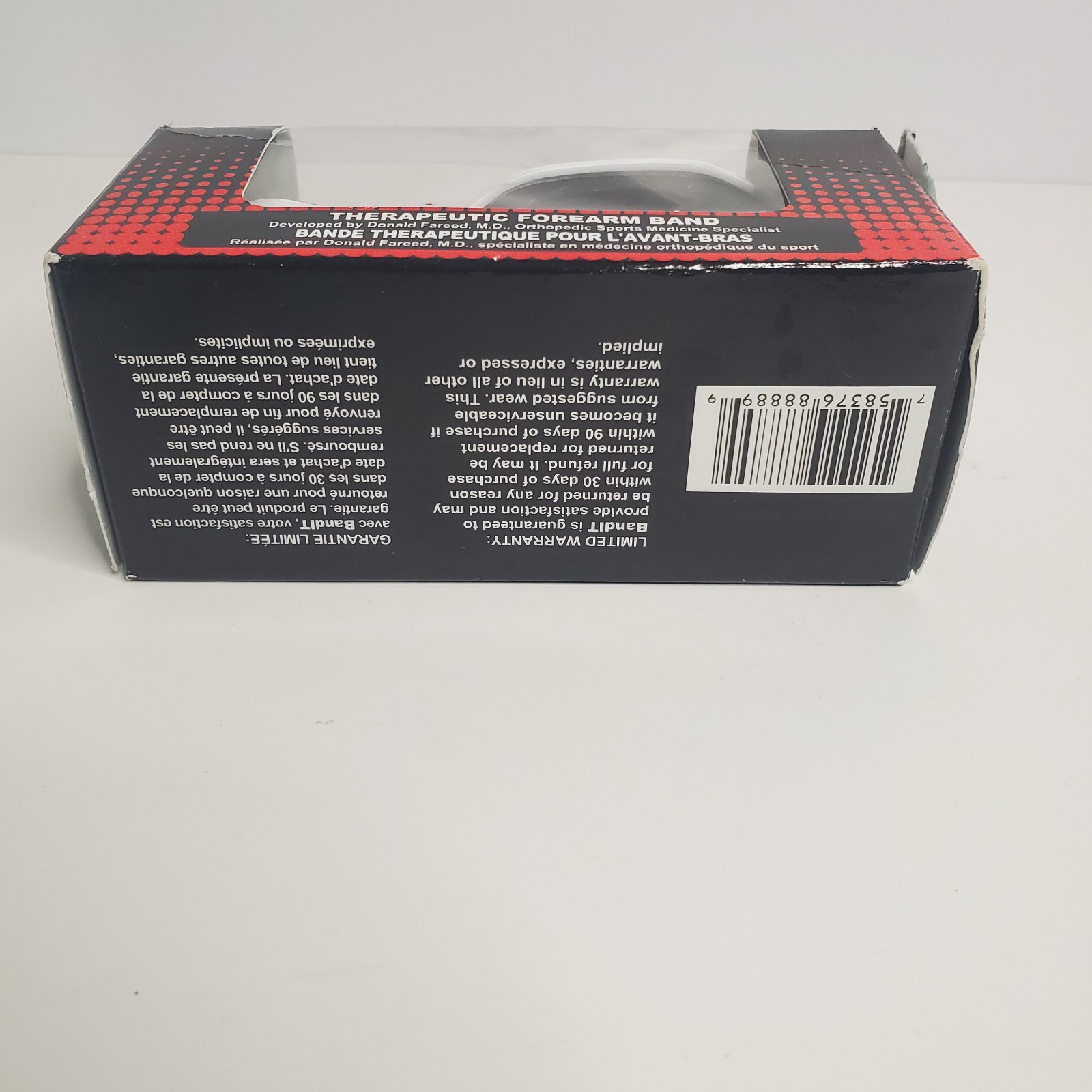 ProBand Bandit Therapeutic Forearm Pain Relief Band Reduces Pain NEW OPEN BOX