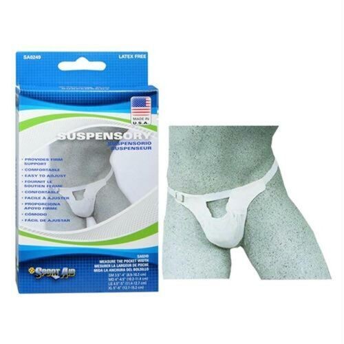 Sport Aid SA0249 Adjustable Suspensory Elastic Waist Band Large Latex Free 1ct