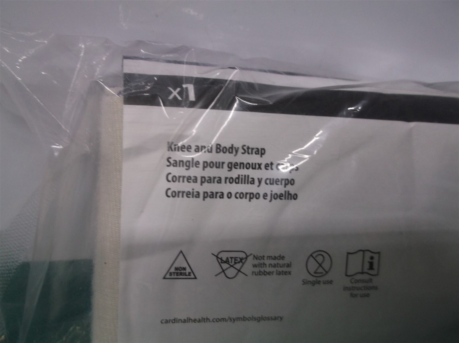 Covidien 31143004 Devon Knee and Body Strap 60″ x 3″