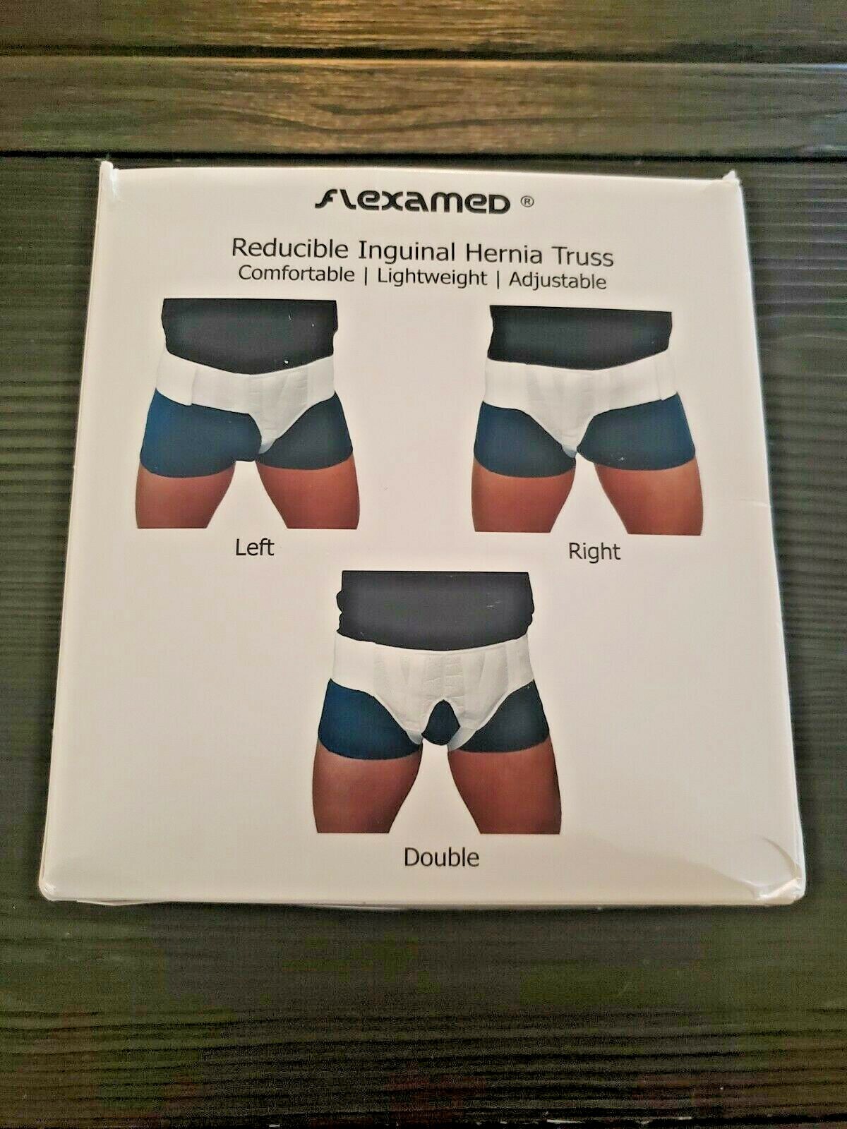 FlexaMed Double Inguinal Groin Hernia Truss