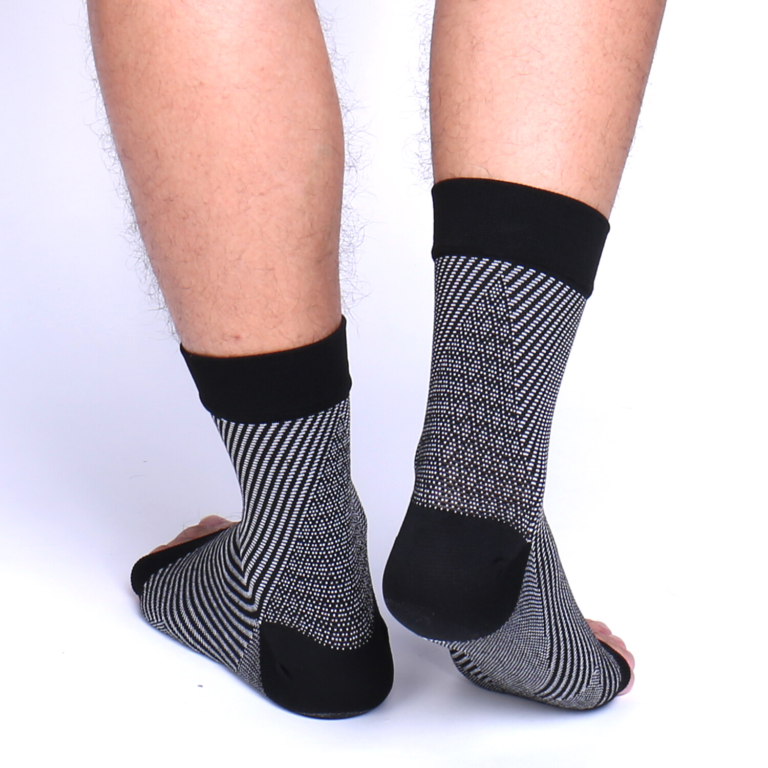 Foot Brace Compression Socks Angel Ankle Sport Support Sleeve Blood Circulation