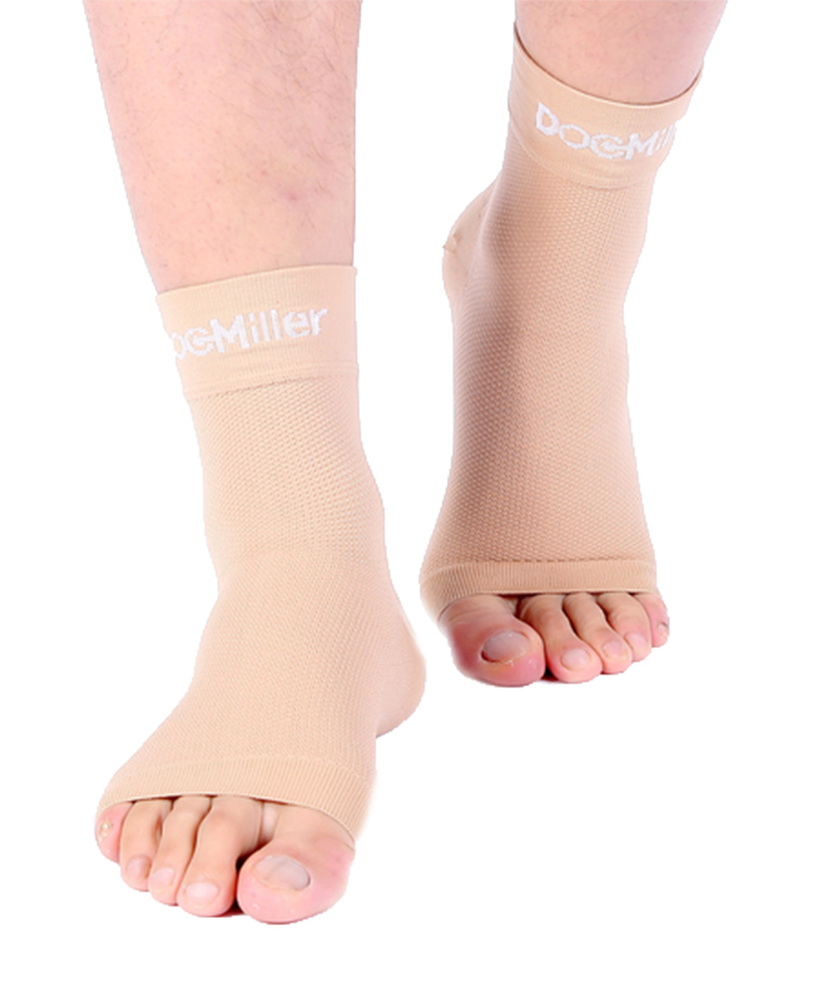Doc Miller Arch Support Compression Ankle Socks Plantar Fasciitis Brace SKN/NUDE