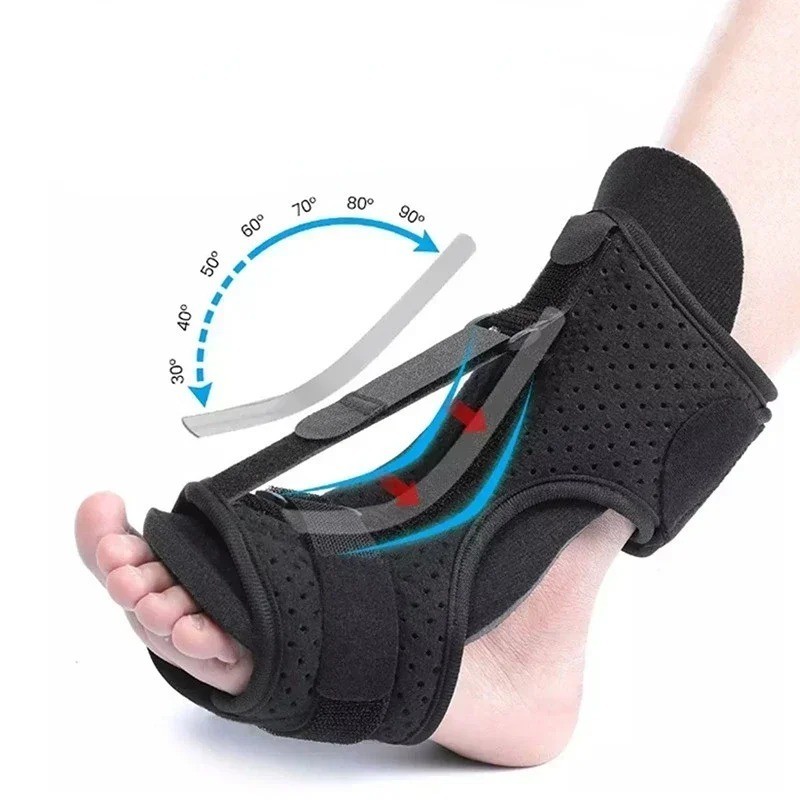 Night Splints Plantar Fasciitis Pain Relief Adjustable Foot Drop Ankle Brace US