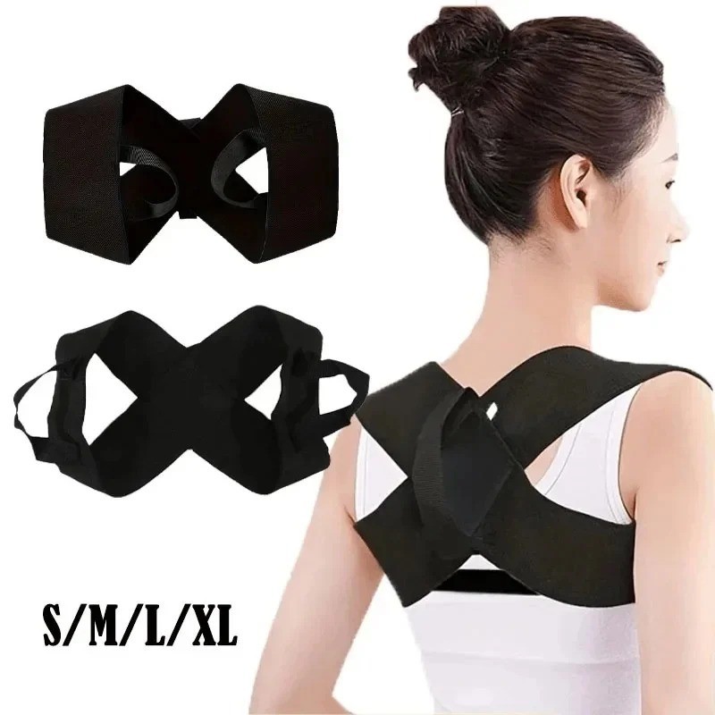 Back Posture Corector Adjustable Back Shoulder Support Brace Clavicle Spine Belt