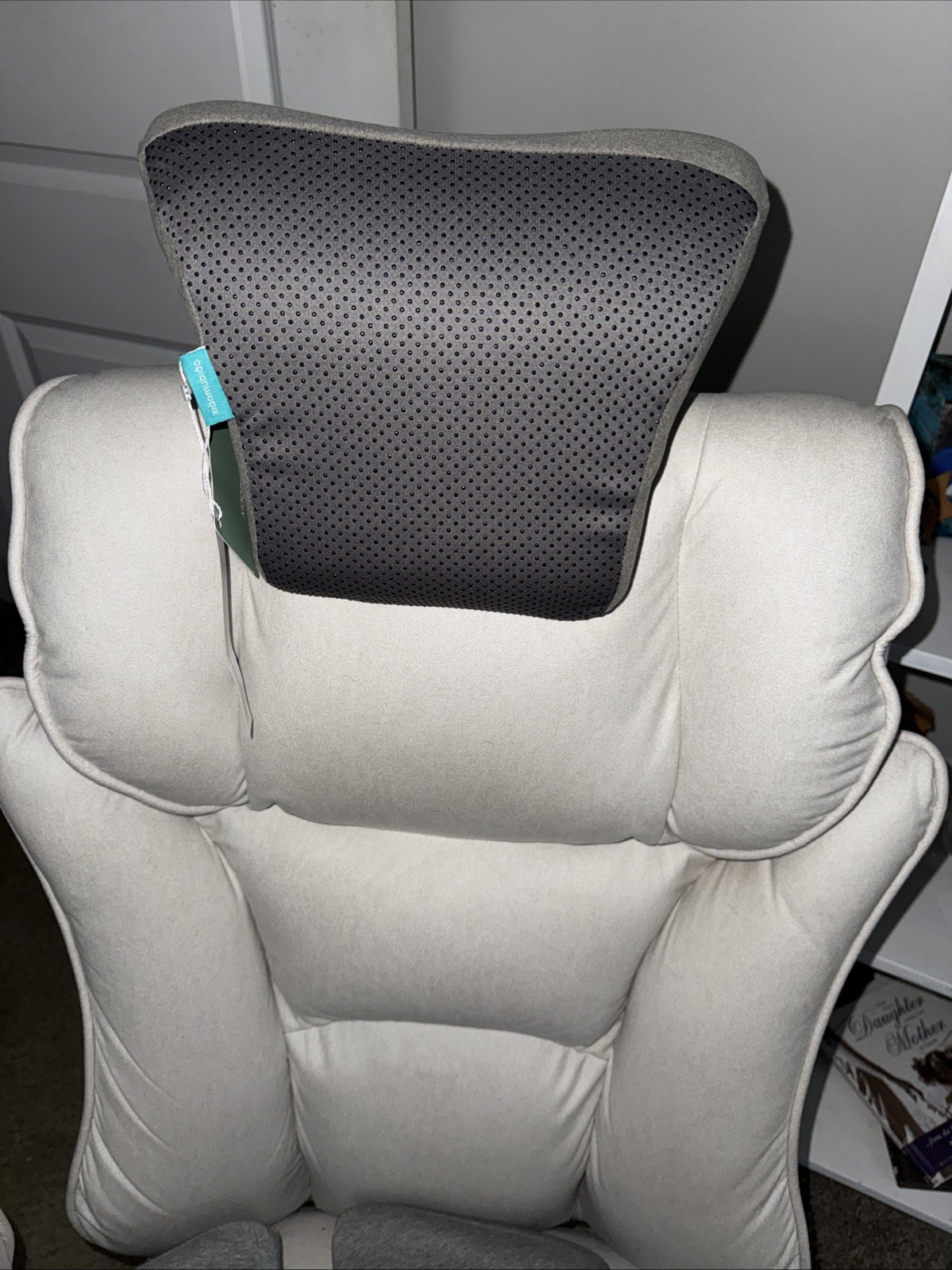 U-Shape Memory Foam Headrest Pillow for Office Chair & Desk Nap Support