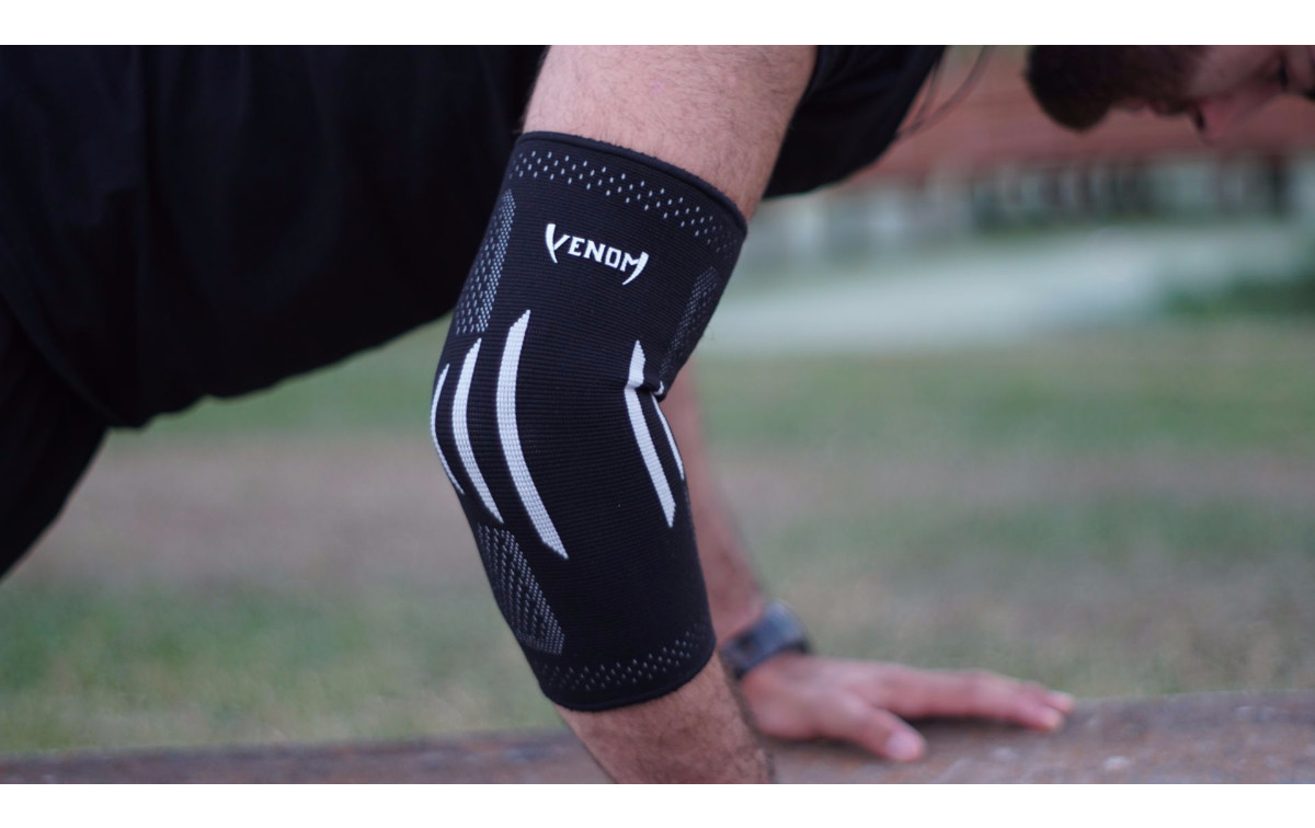 Venom Sports Fitness Elbow Brace Compression Sleeve Support