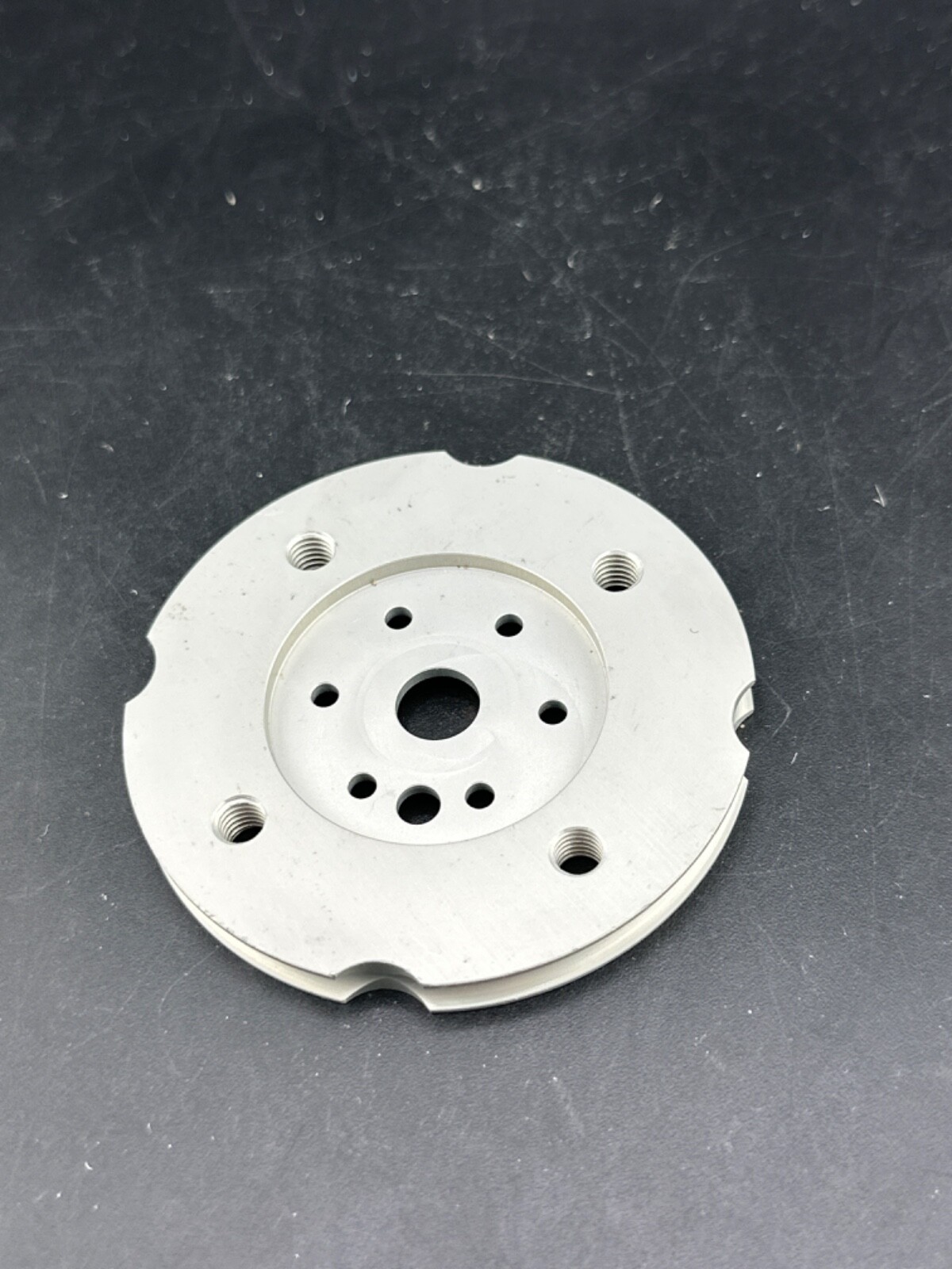 Prosthetic component adapter part. Lamination adapter 4 hole plate new