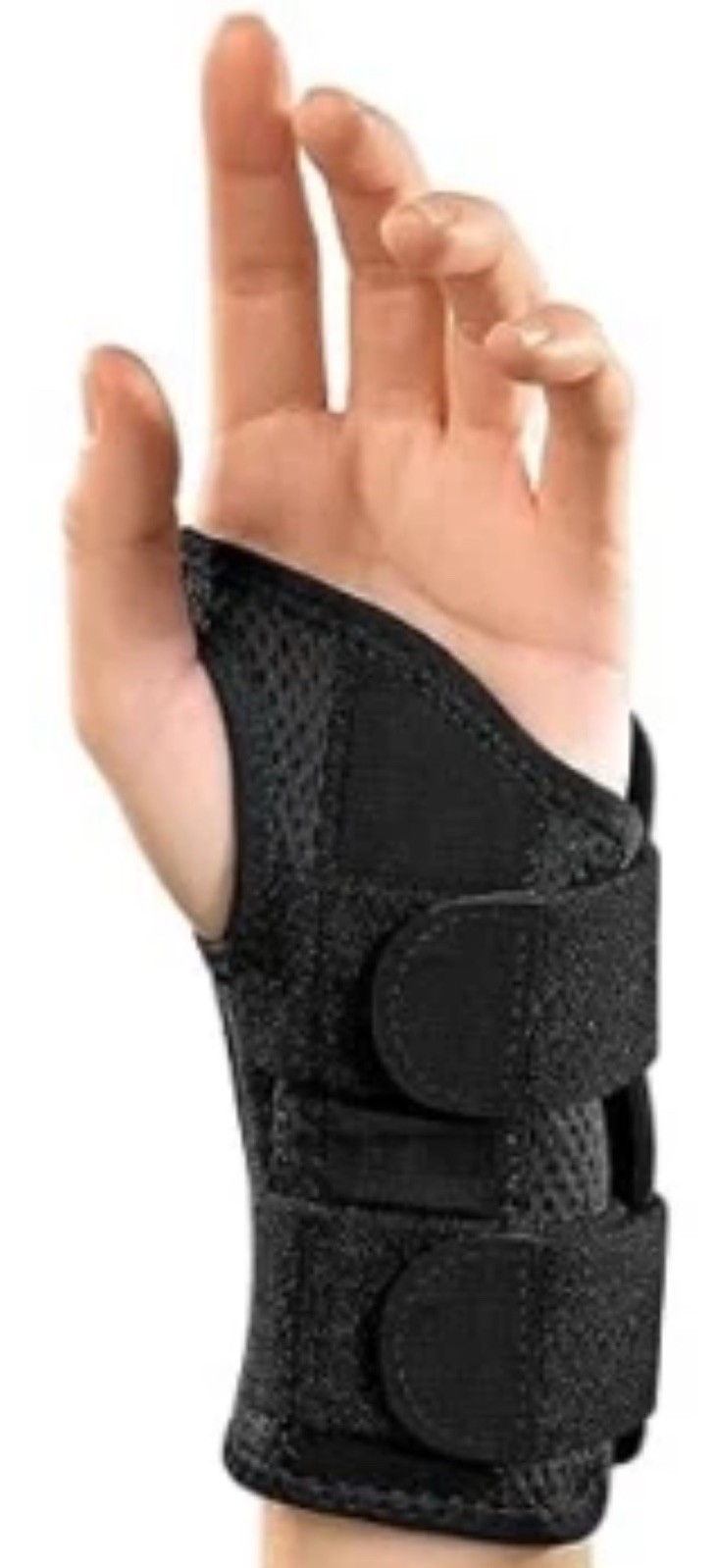 Mueller Sports Medicine Mueller Green Fitted Wrist Brace Left Hand, 0.212 Lb