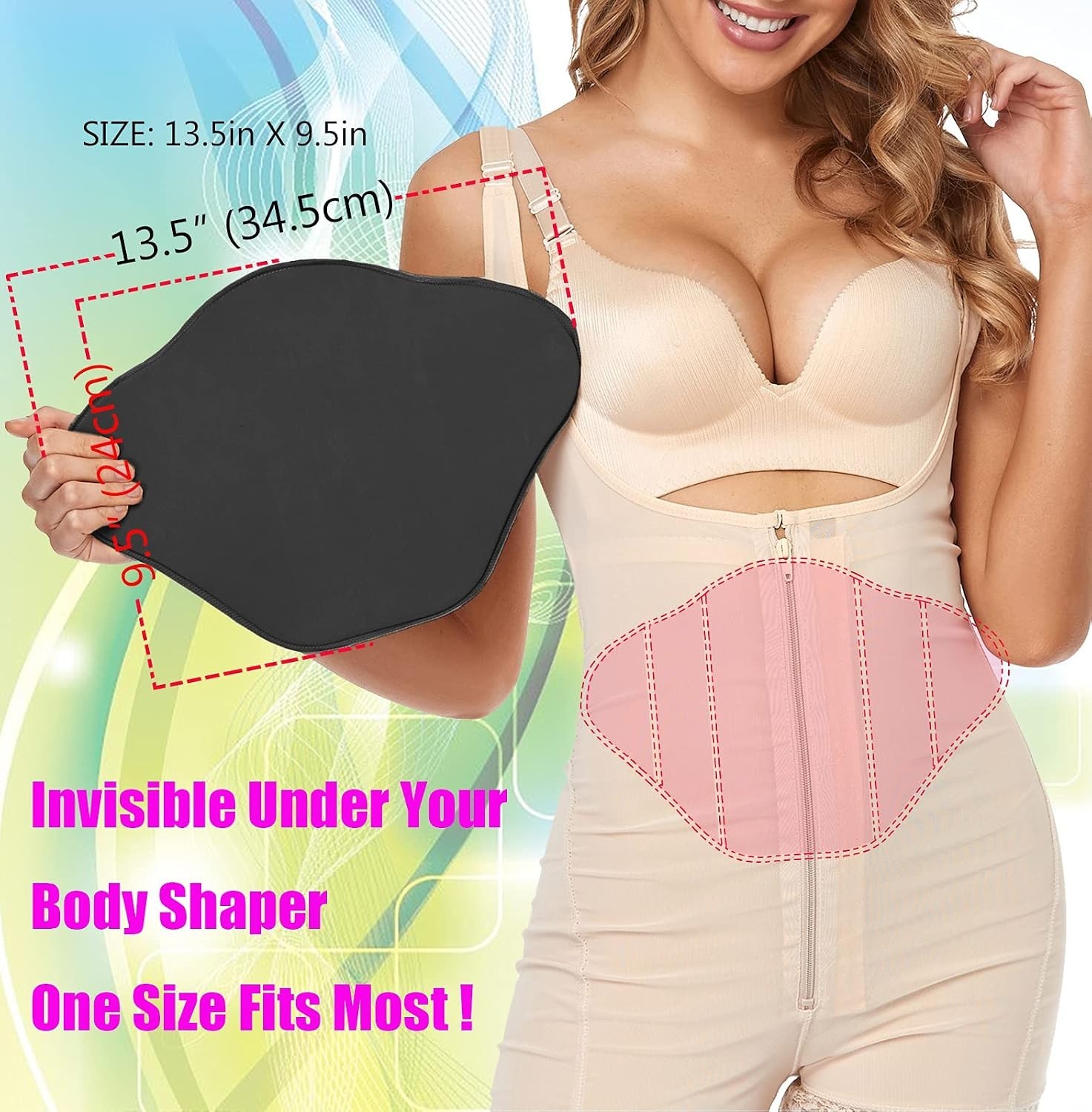 Durable Ab Board for Post Liposuction Recovery – Prevents Bruising & Swelling
