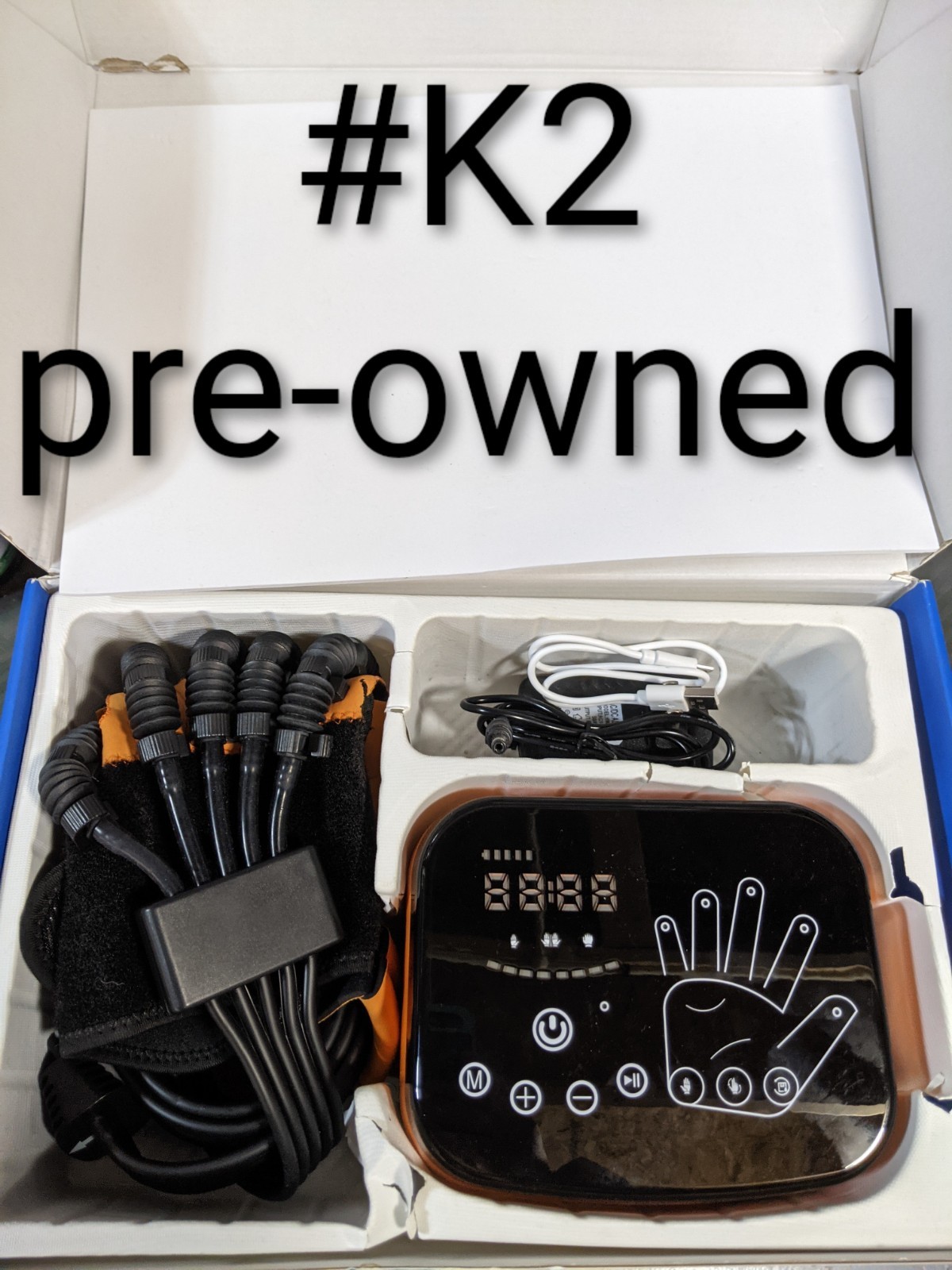 Rehabilitation Robot Glove Orthosis Functional Hand Training Exercise Right XL