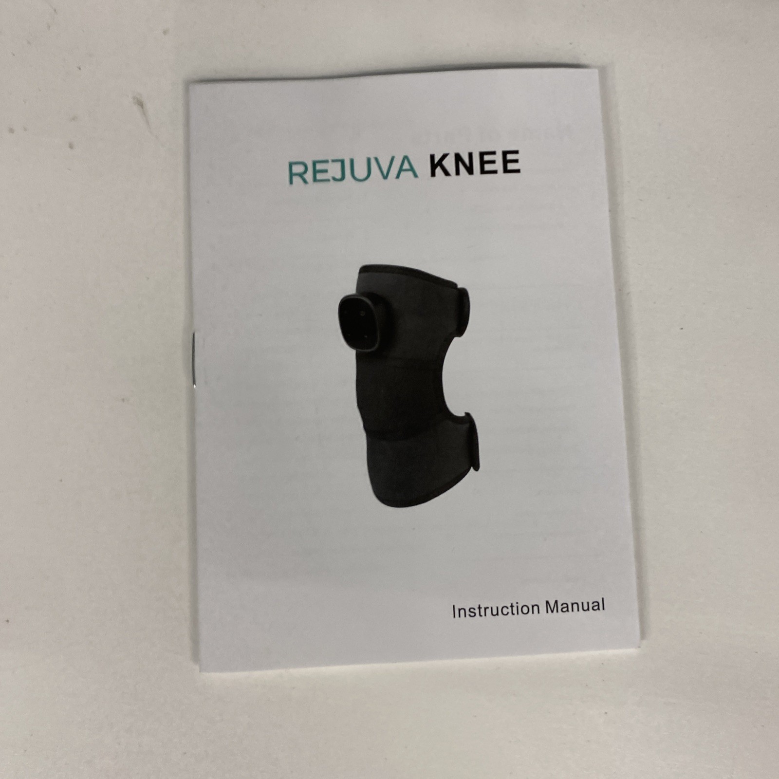 RejuvaKnee Advanced Knee Relief Brace Wireless Rechargeable Heat Therapy New