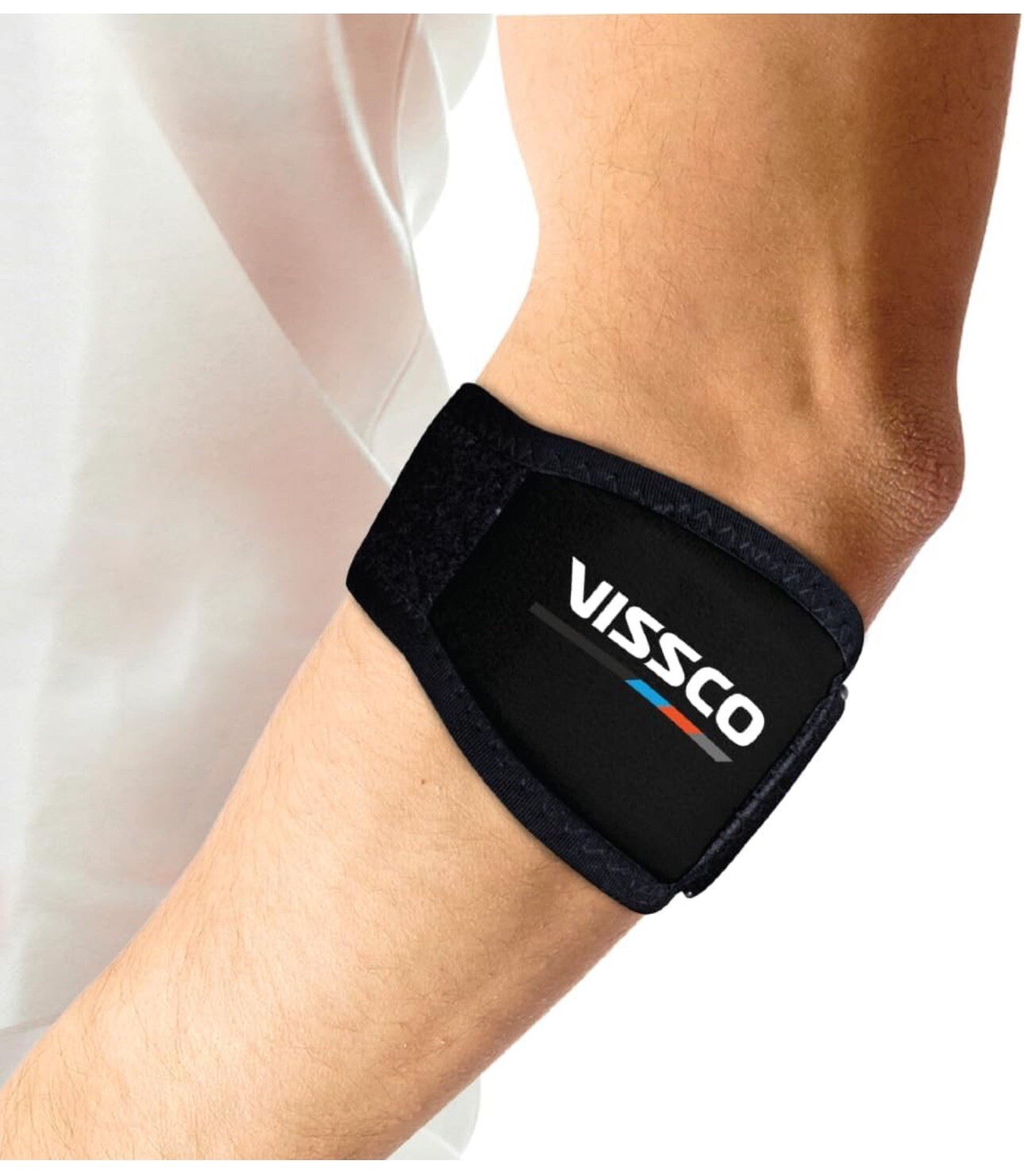 Vissco Tennis Elbow Support, Pain Relief Belt, lateral epicondylitis-Universal