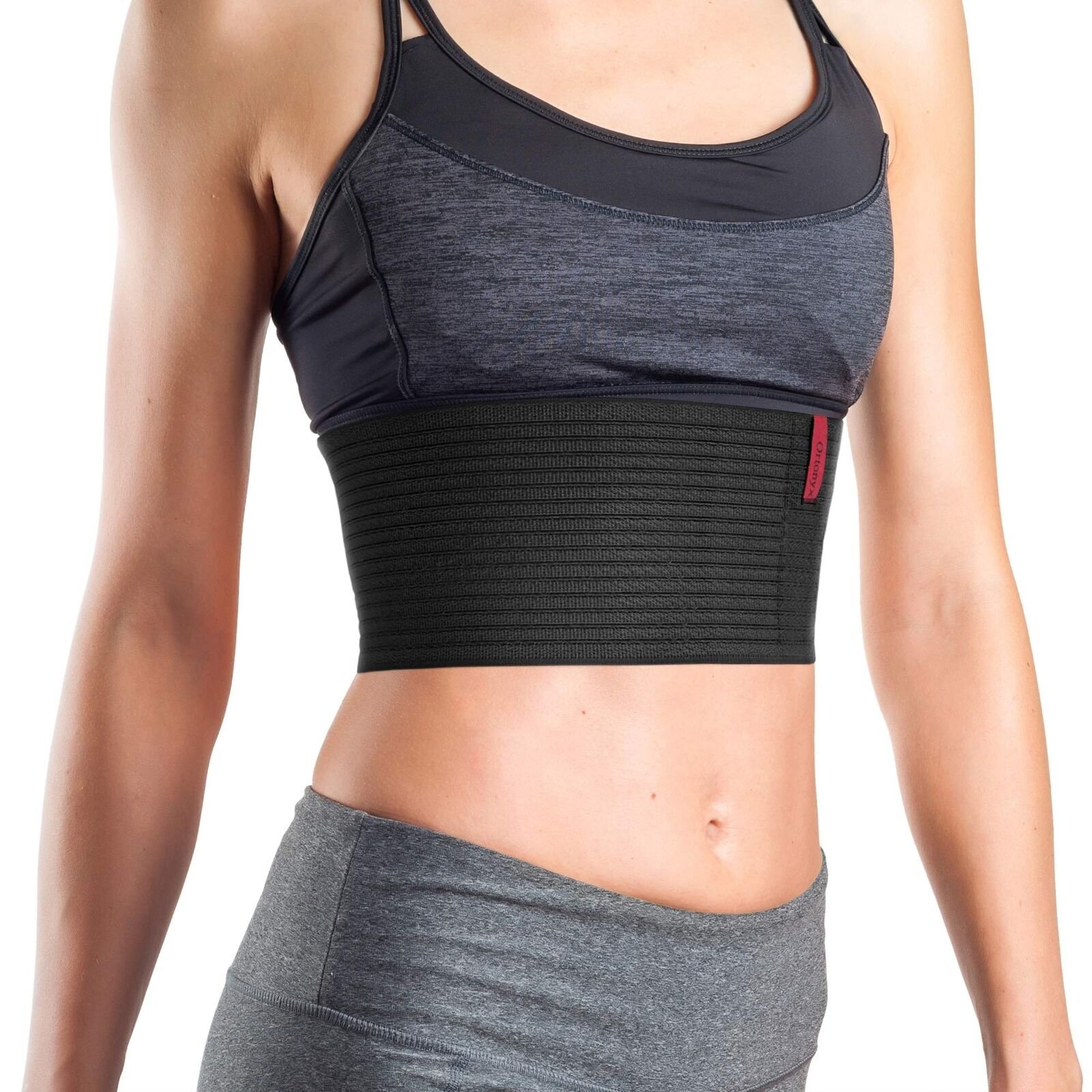 ORTONYX 6.25″ Broken Rib Brace – Elastic Chest Wrap Compression Support Belt.