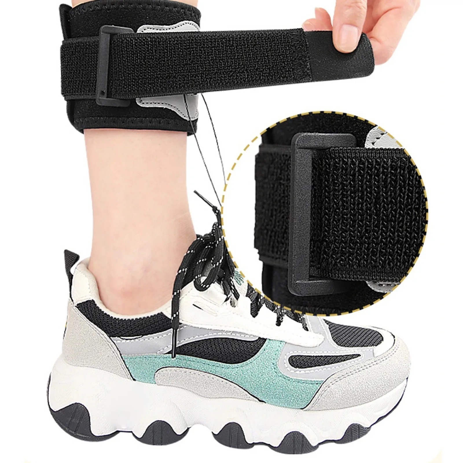 Afo Foot Drop Brace Knob Adjustable Left Right Foot Lifting Up Foot Drop Support