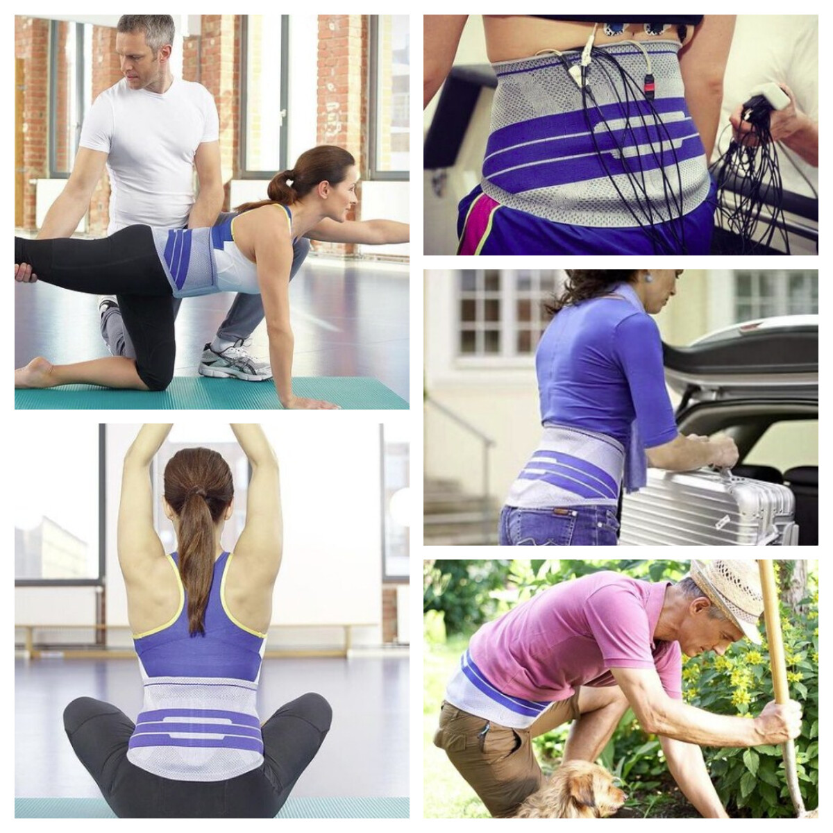 Bauerfeind LumboTrain Lady Vertebral Column Stabilize Spine Back Support Size 6