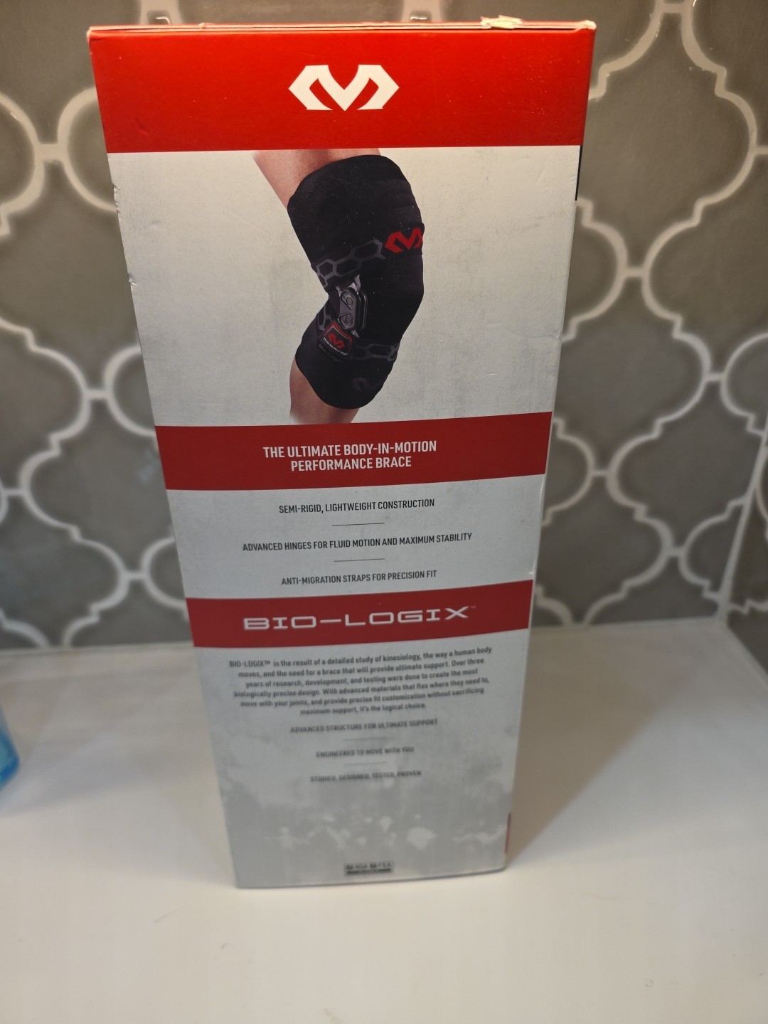 McDavid elite bio logix knee brace level 3+ Size Maximum+ 2Xlarge- Right