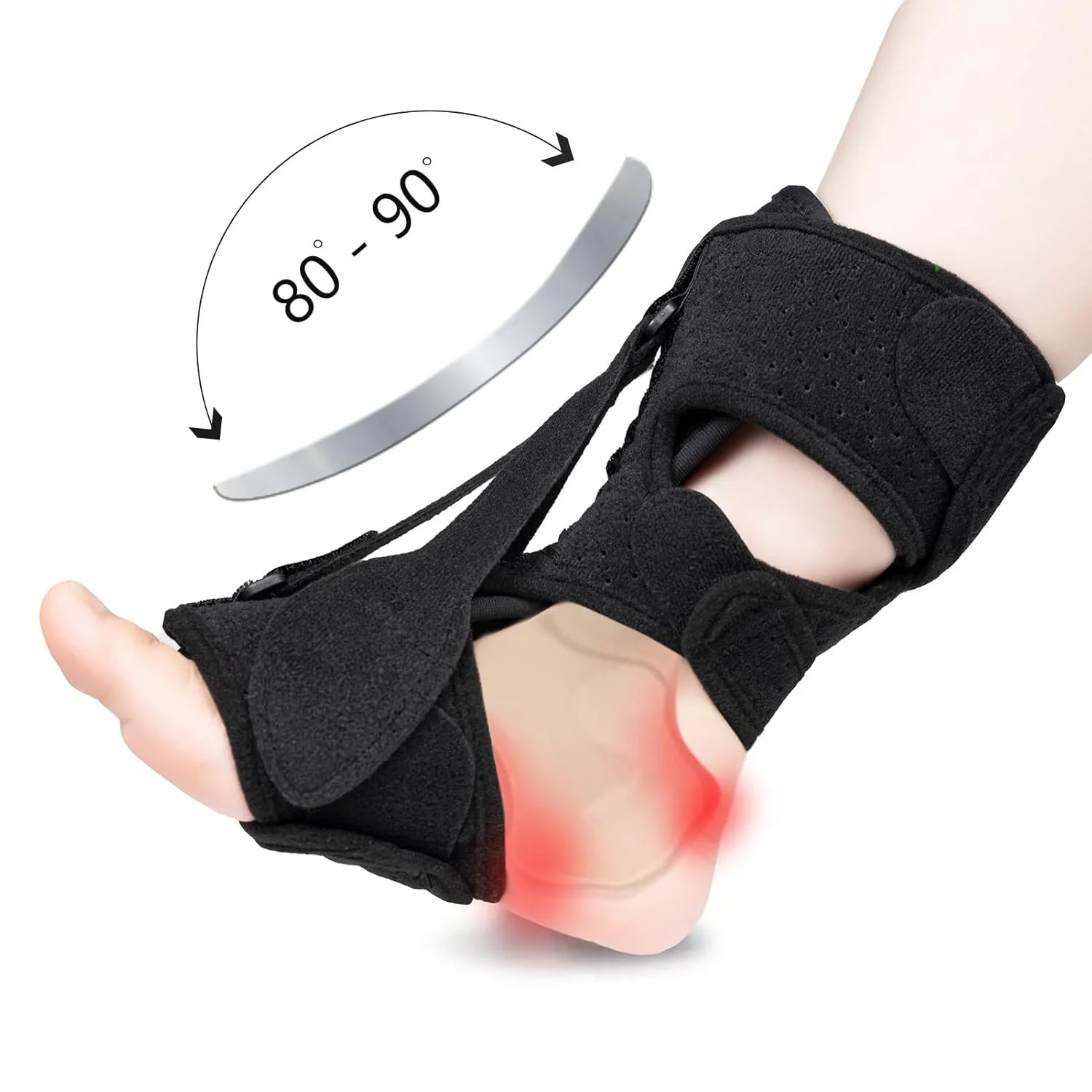 CARELIVING 1 Pack Plantar Fasciitis Night Splint Upgrade Foot Brace Plantar Fasc