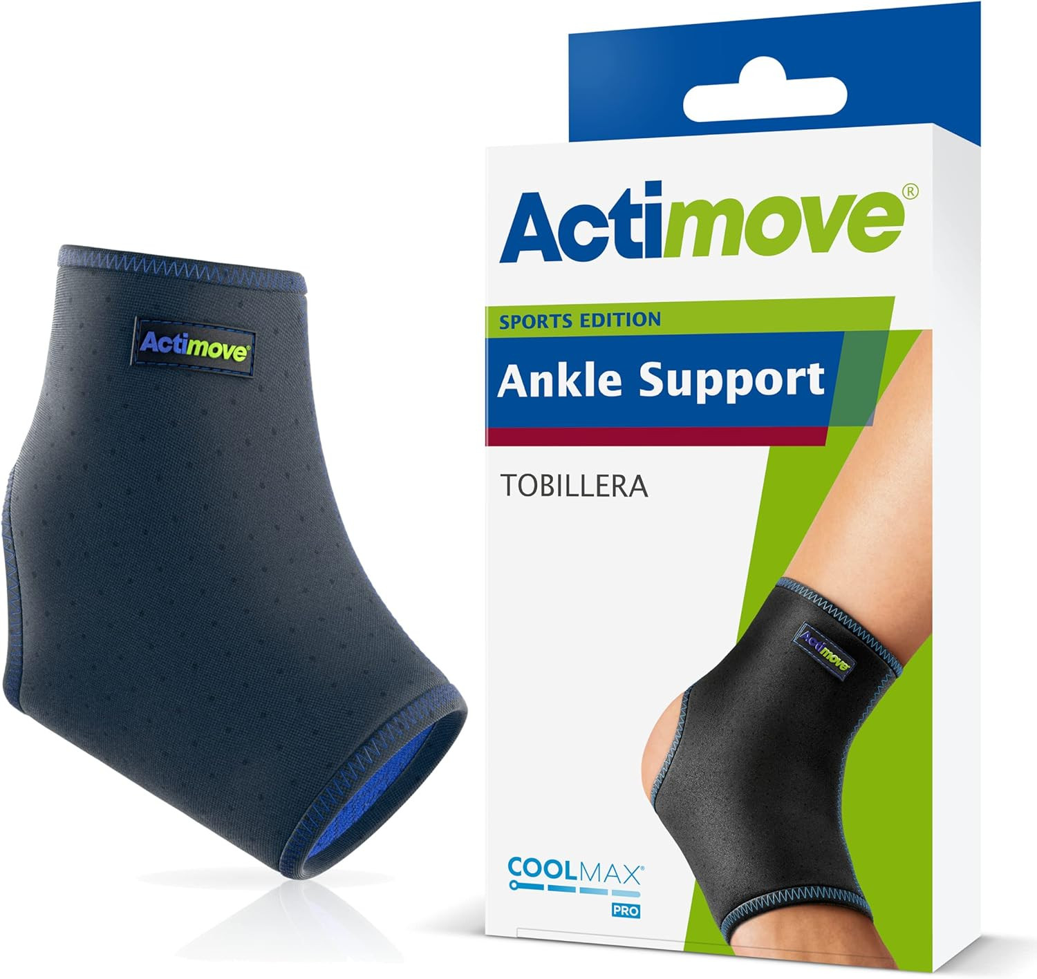 Actimove Sports Edition Ankle Support Large Navy
