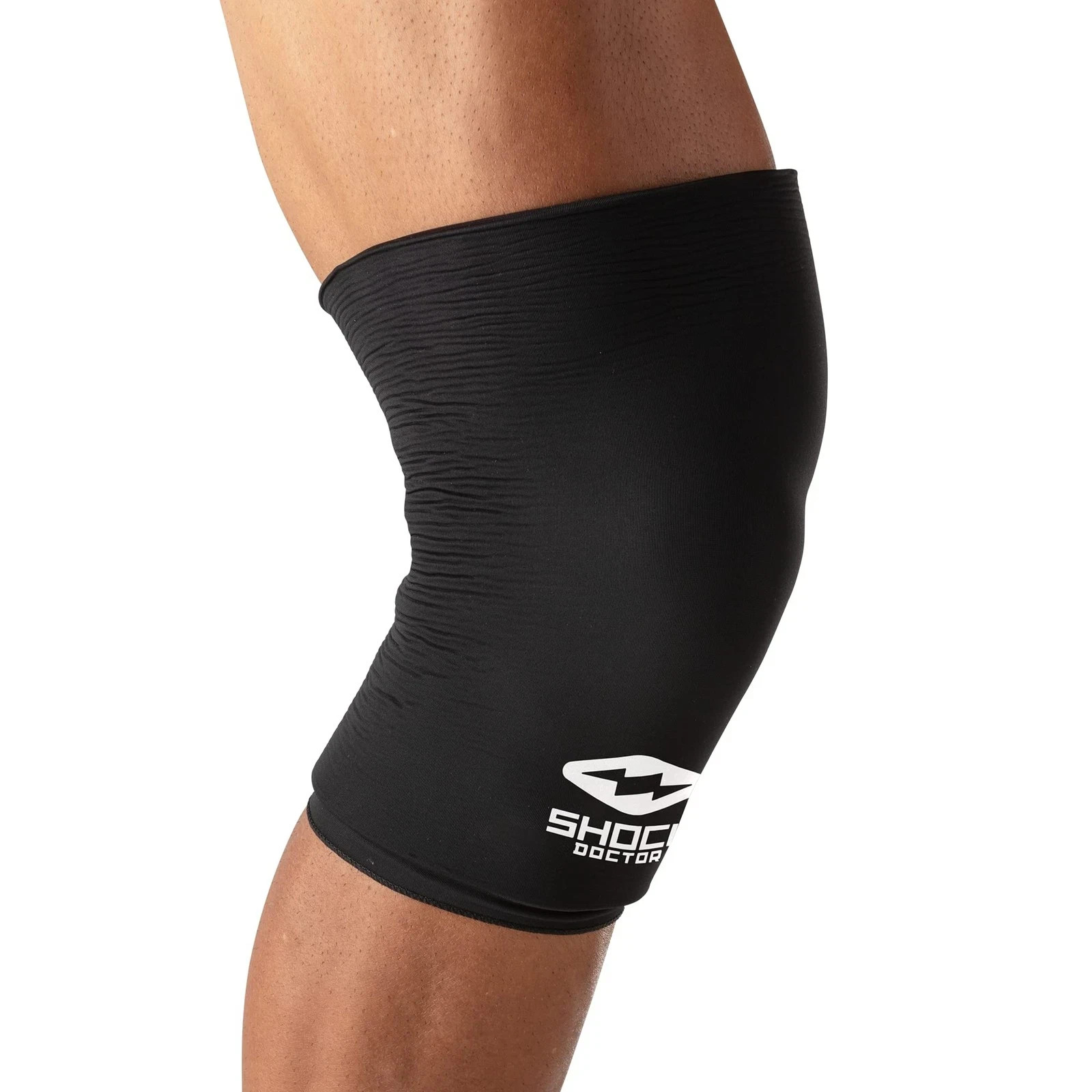 Shock Doctor Recovery Flex Ice Therapy Knee Thigh Compression Sleeve, Size M