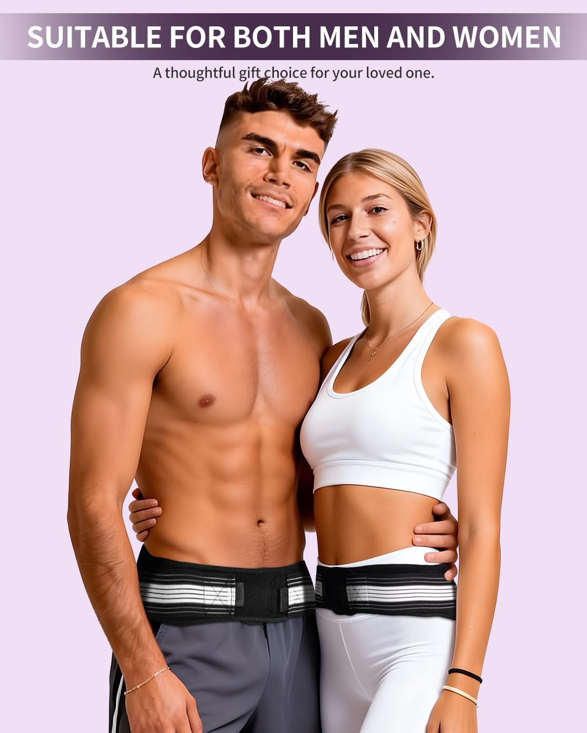 SI Belt for Men and Women, Sacroiliac Pelvic Support for Sciatica Hip Pain