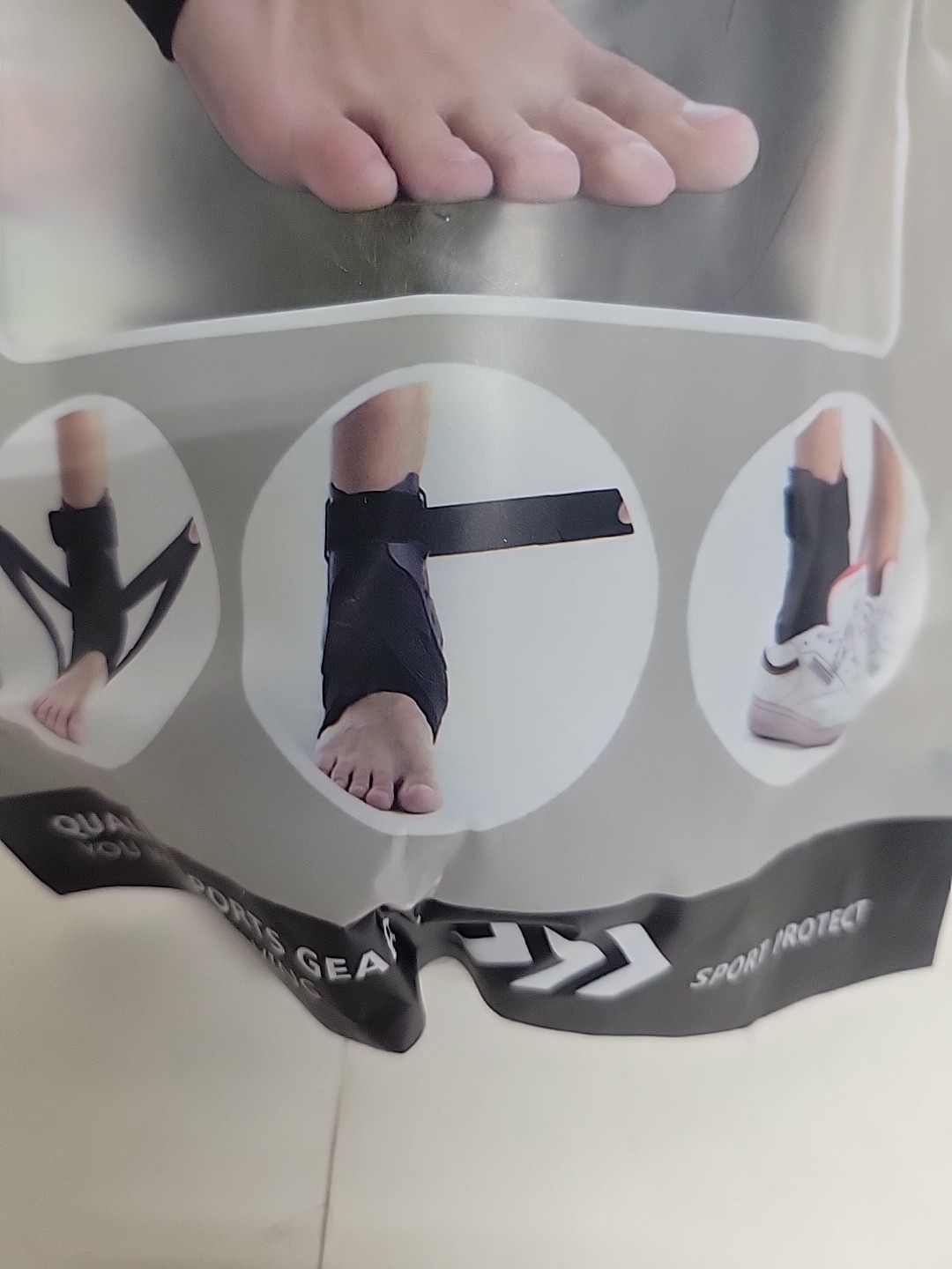 NEW SZ S Sports Ankle Brace Prevents Ankle Rolling Inward/Outward Ankle Protect