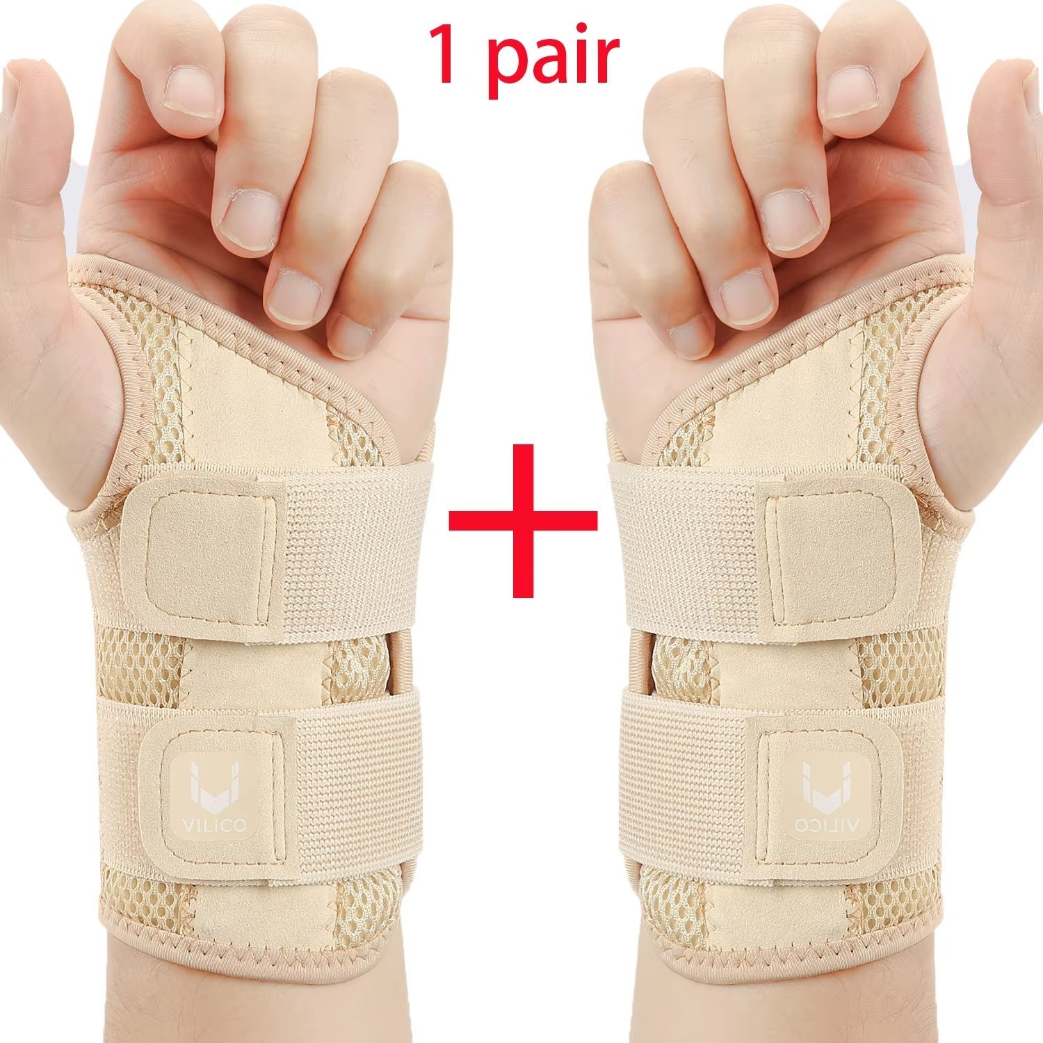Premium Wrist Brace Support Carpal Tunnel Sprain Arthritis Adjustable Night