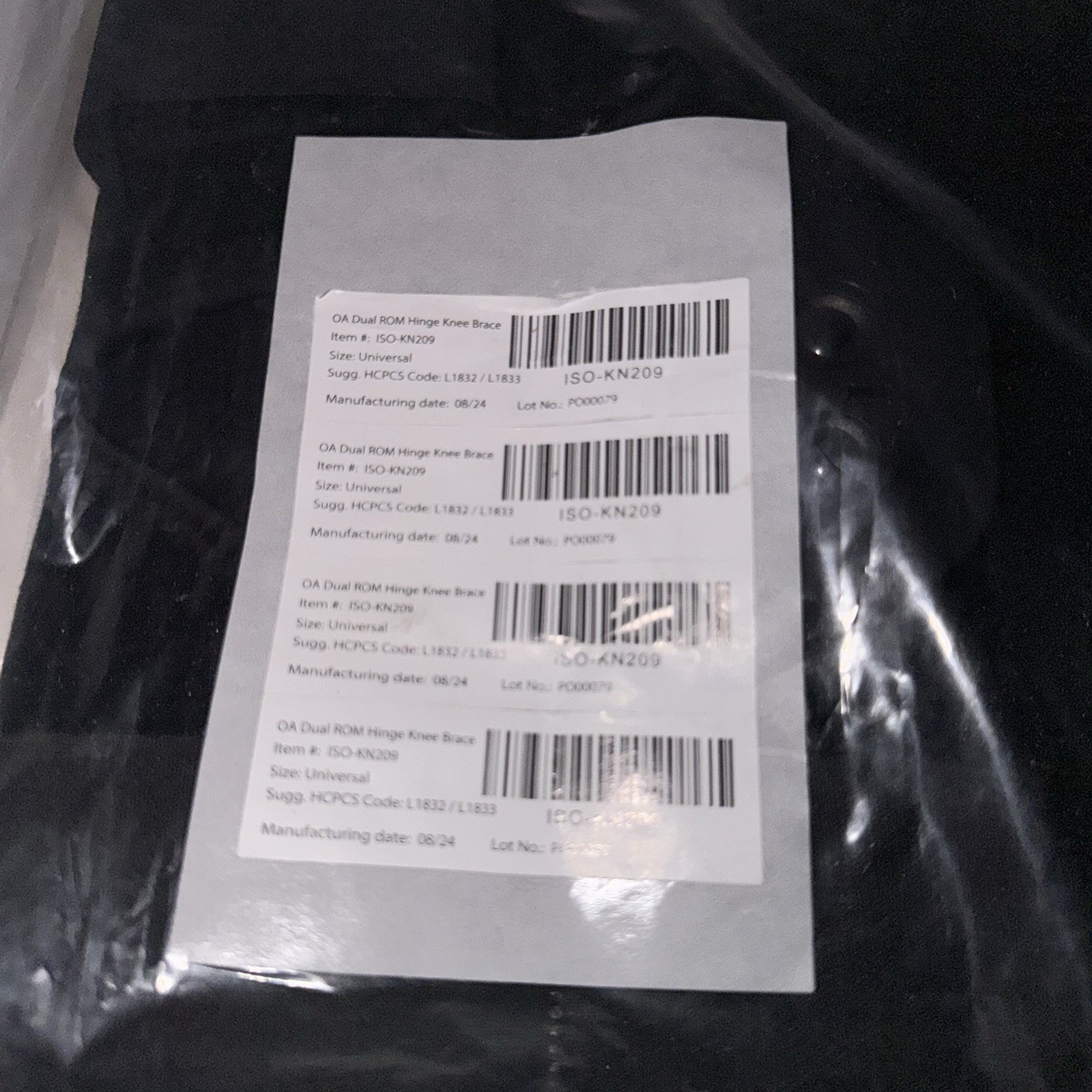 Iso Preferred OA Dual ROM Hinge Knee Brace ISO-KN209 New Lot Of 2