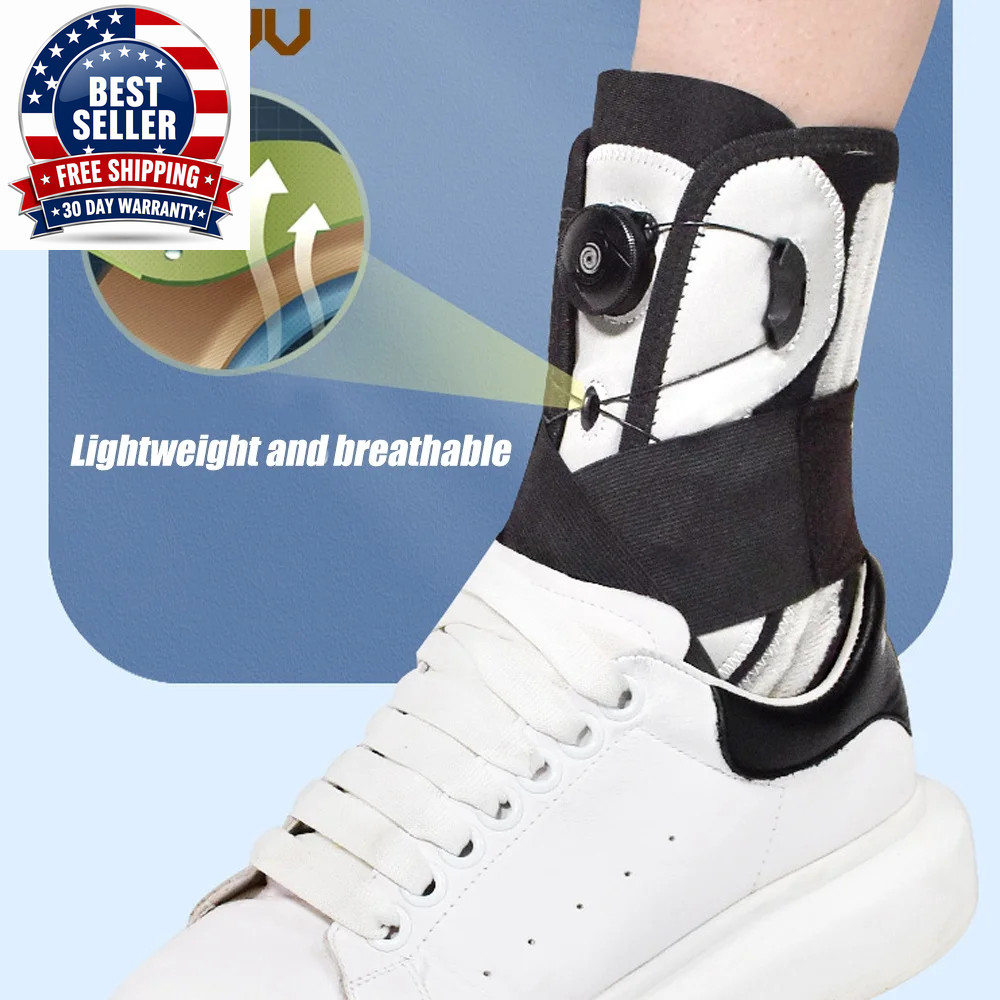 Adjustable Sport Ankle Braces, Sprain Support Protector, Foot Protector, Varus C