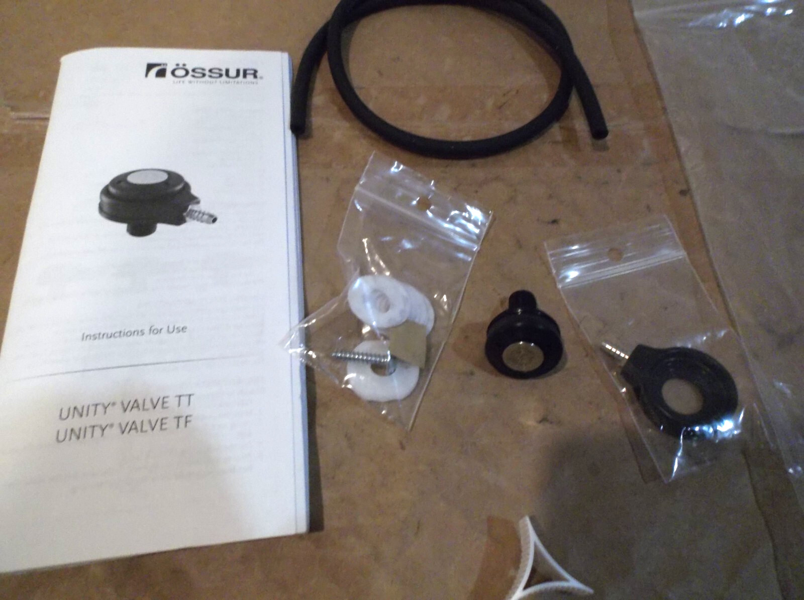 NEW Ossur Unity Kit For TT & TF With Valve UTT0001