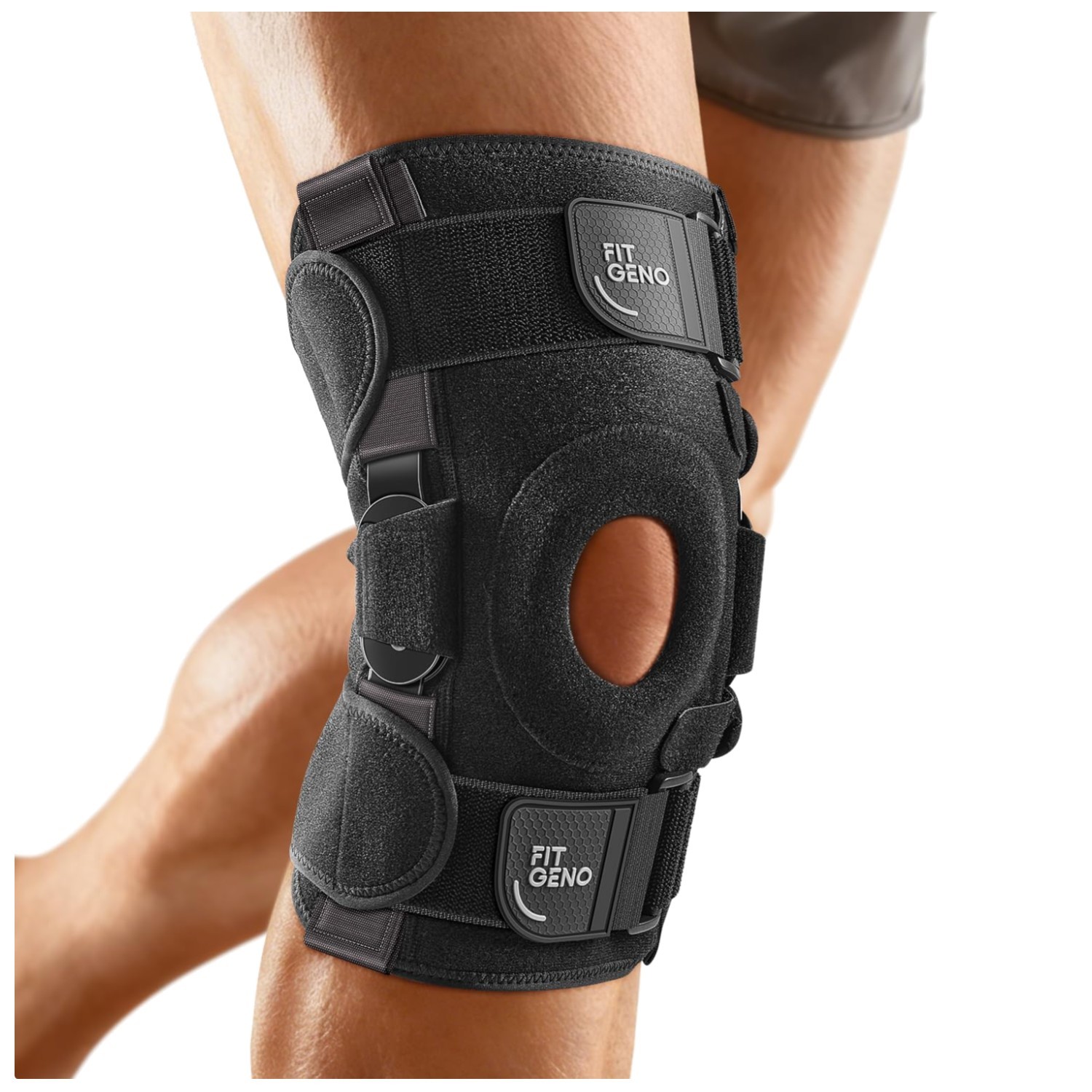 Dual Hinges & Stabilizers Knee Brace for Meniscus Tear