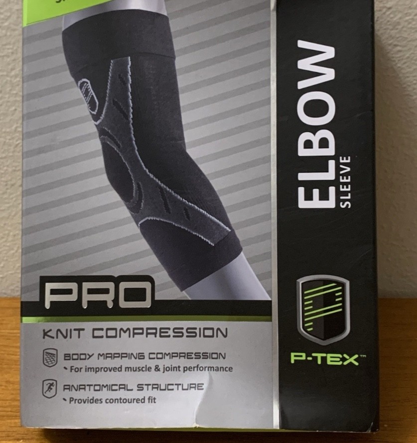 P-TEX PRO KNIT COMPRESSION ELBOW SLEEVE-TEXE500 SIZE LARGE