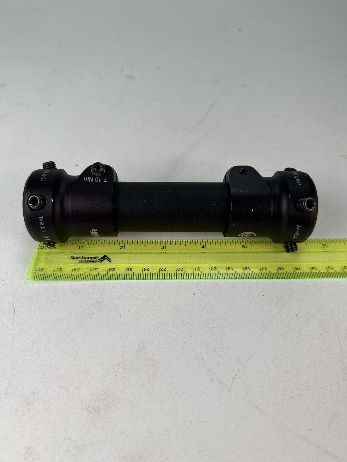 Ossur Titanium Double Ended 7 1/8” Pyramid Adapter prosthesis Prosthetic 30mm