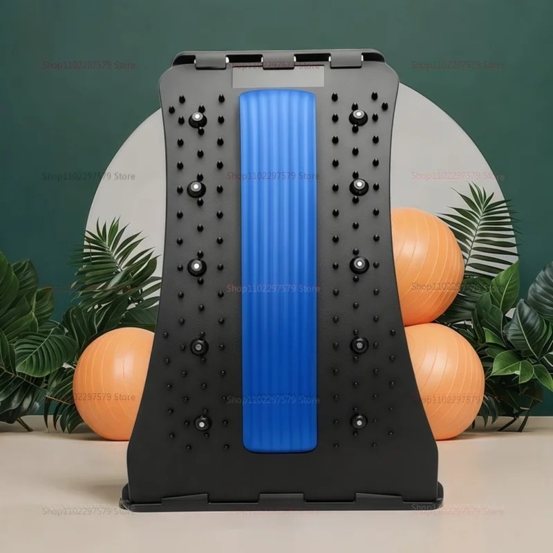 Back Stretcher Spine Board Pain Relief Lumbar Support Corrector Adjustable Ortho