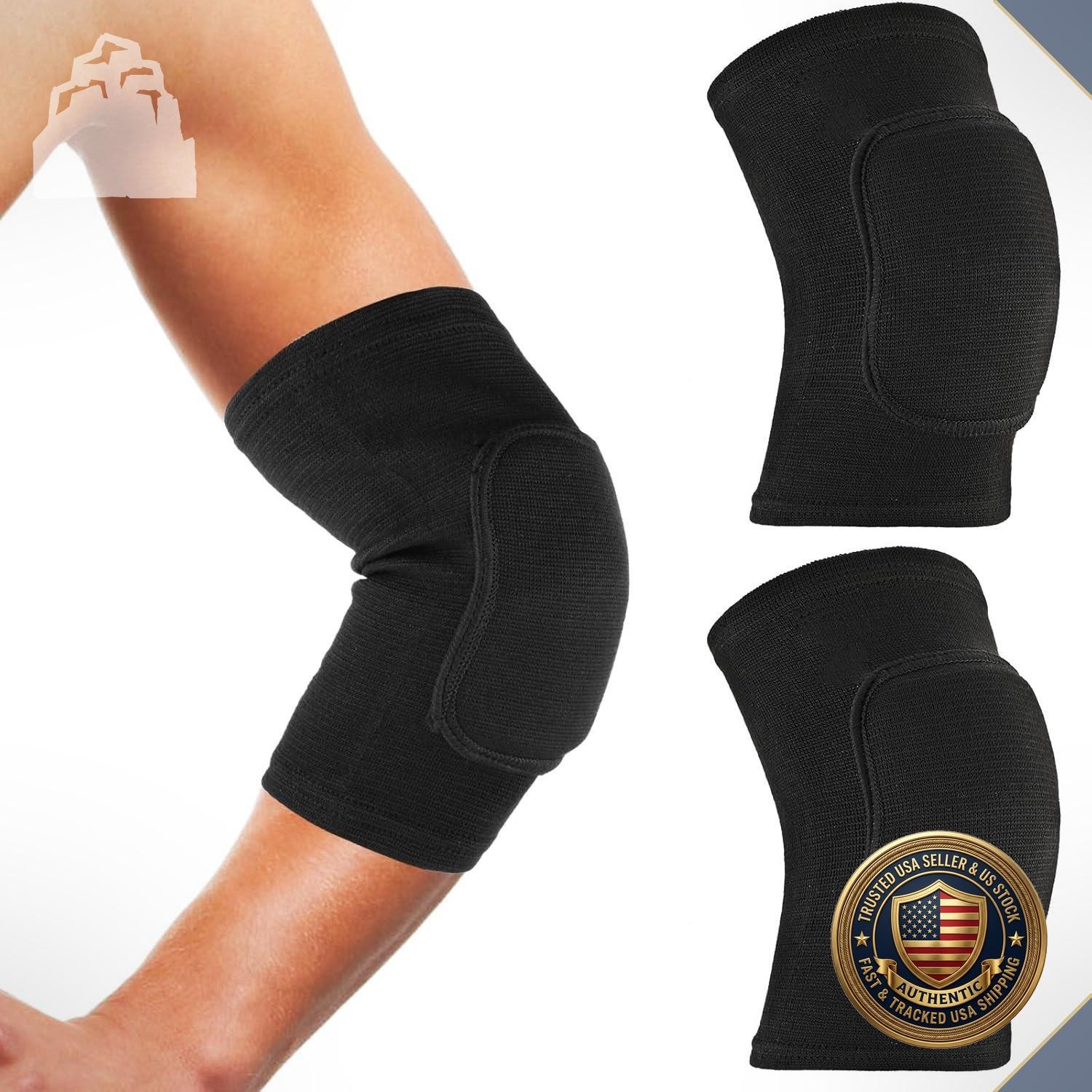 Elbow Compression Sleeve Brace Support Sponge Breathable Anti-Collision M